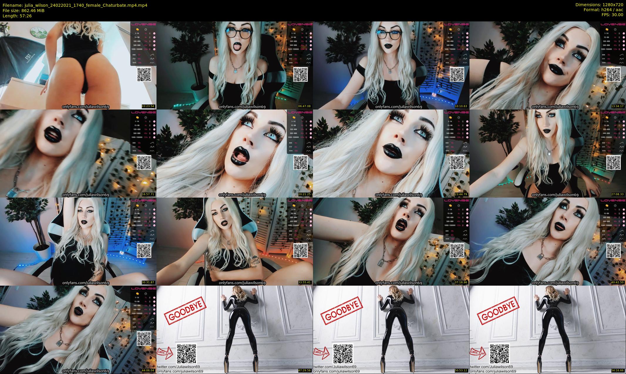 julia_wilson — 58 minute Chaturbate female cam show recording, 720p, Feb 24, 2021