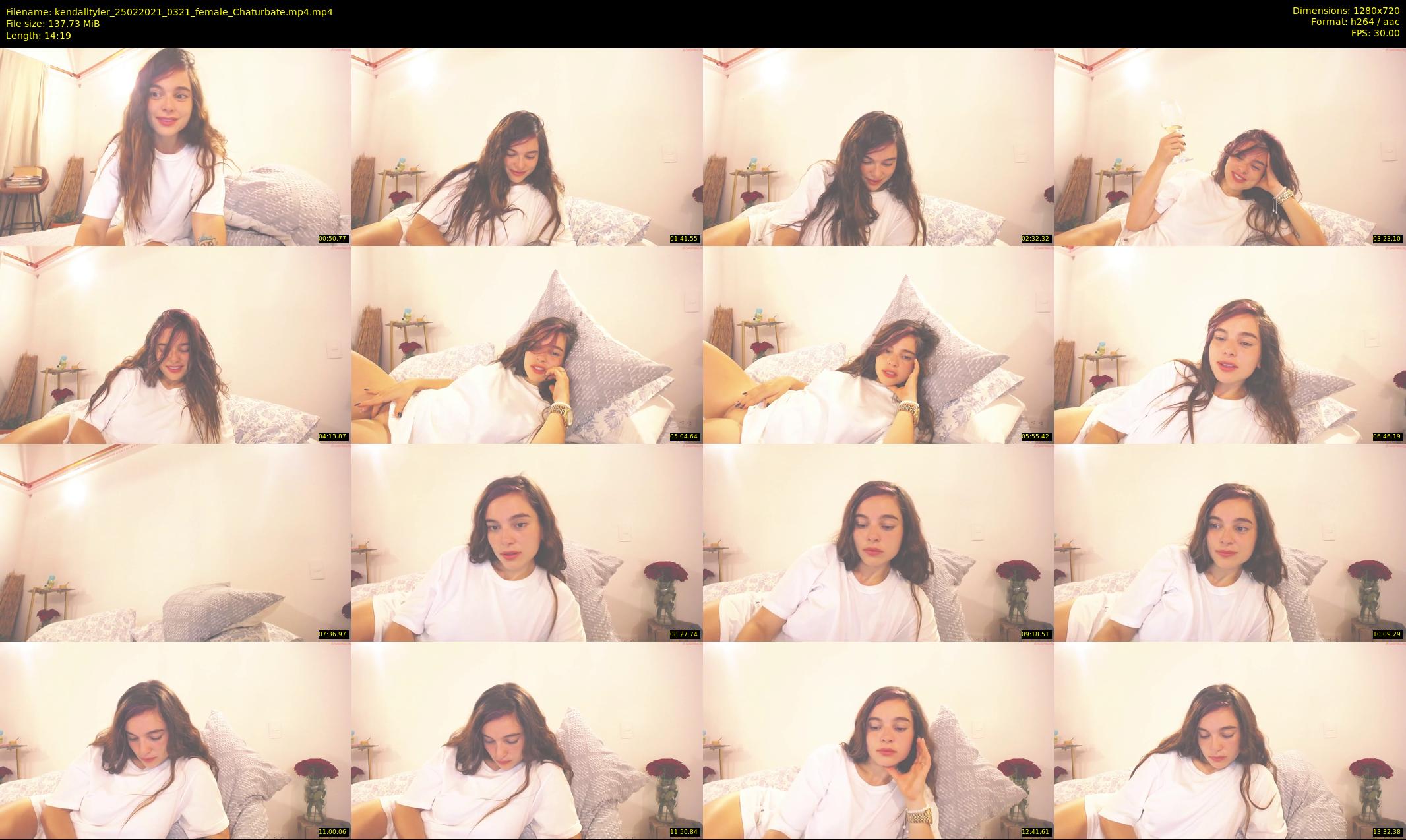 kendalltyler — 15 minute Chaturbate female cam show recording, 720p, Feb 25, 2021