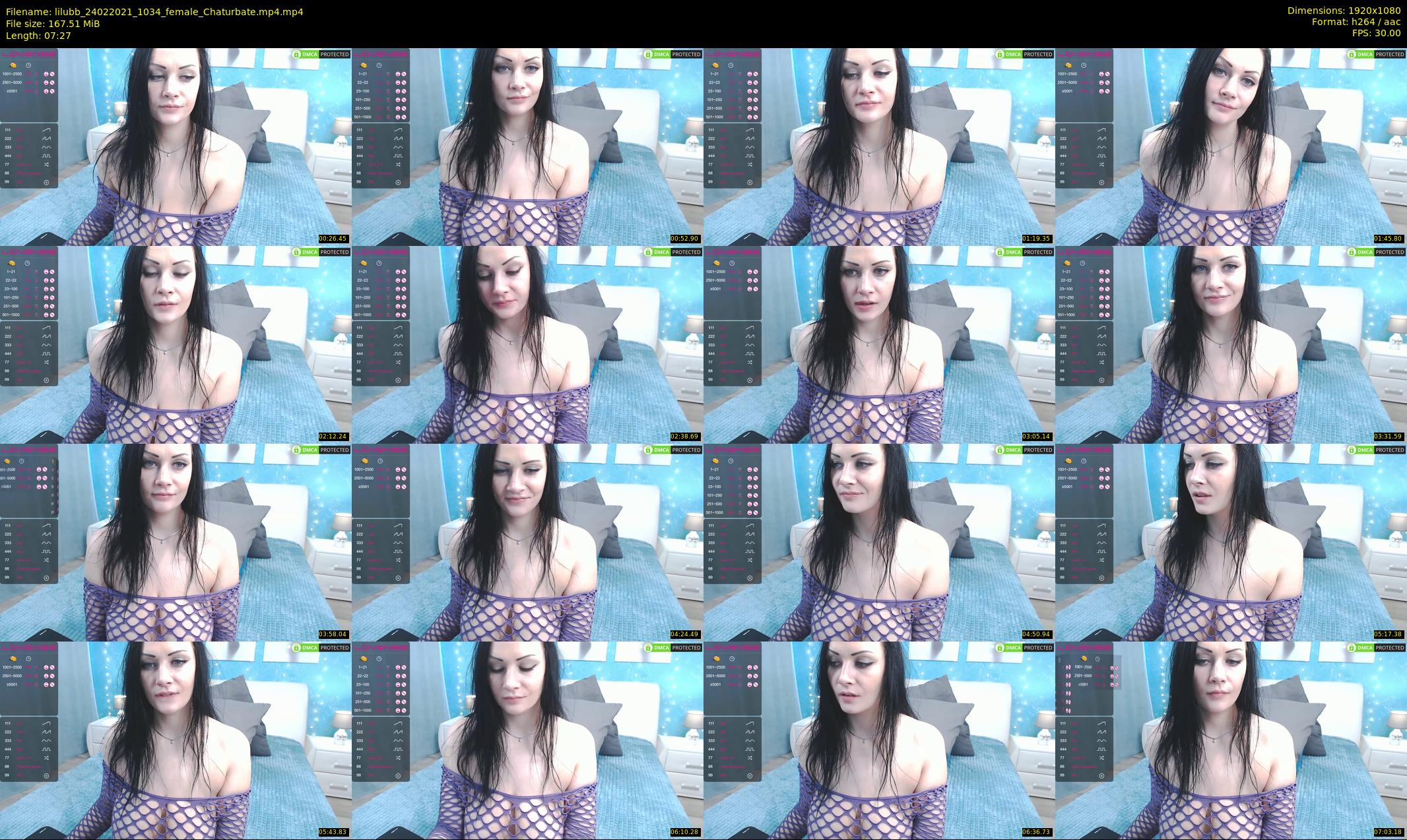 lilubb — 8 minute Chaturbate female cam show recording, 1080p, Feb 24, 2021