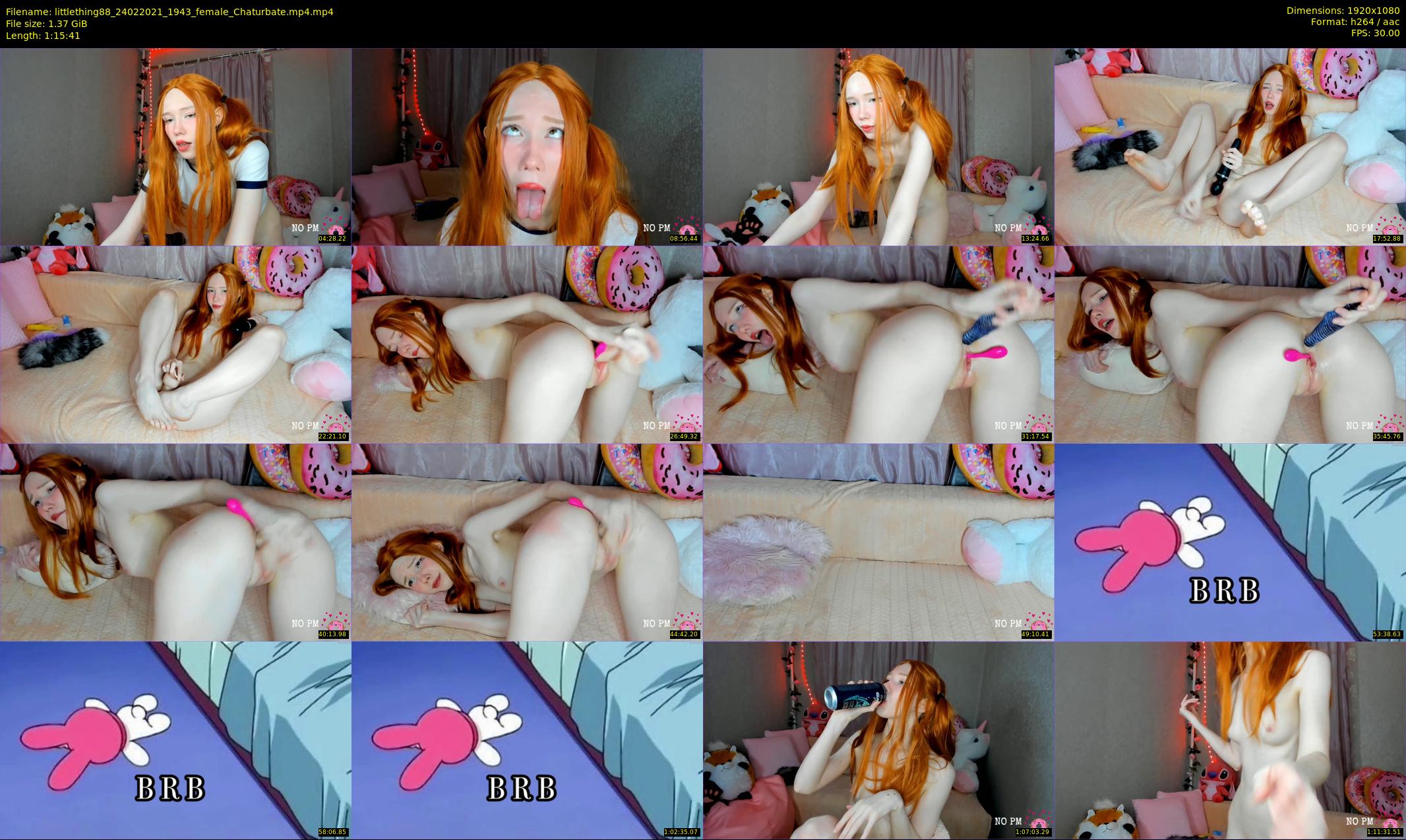 littlething88 — 76 minute Chaturbate female cam show recording, 1080p, Feb 24, 2021