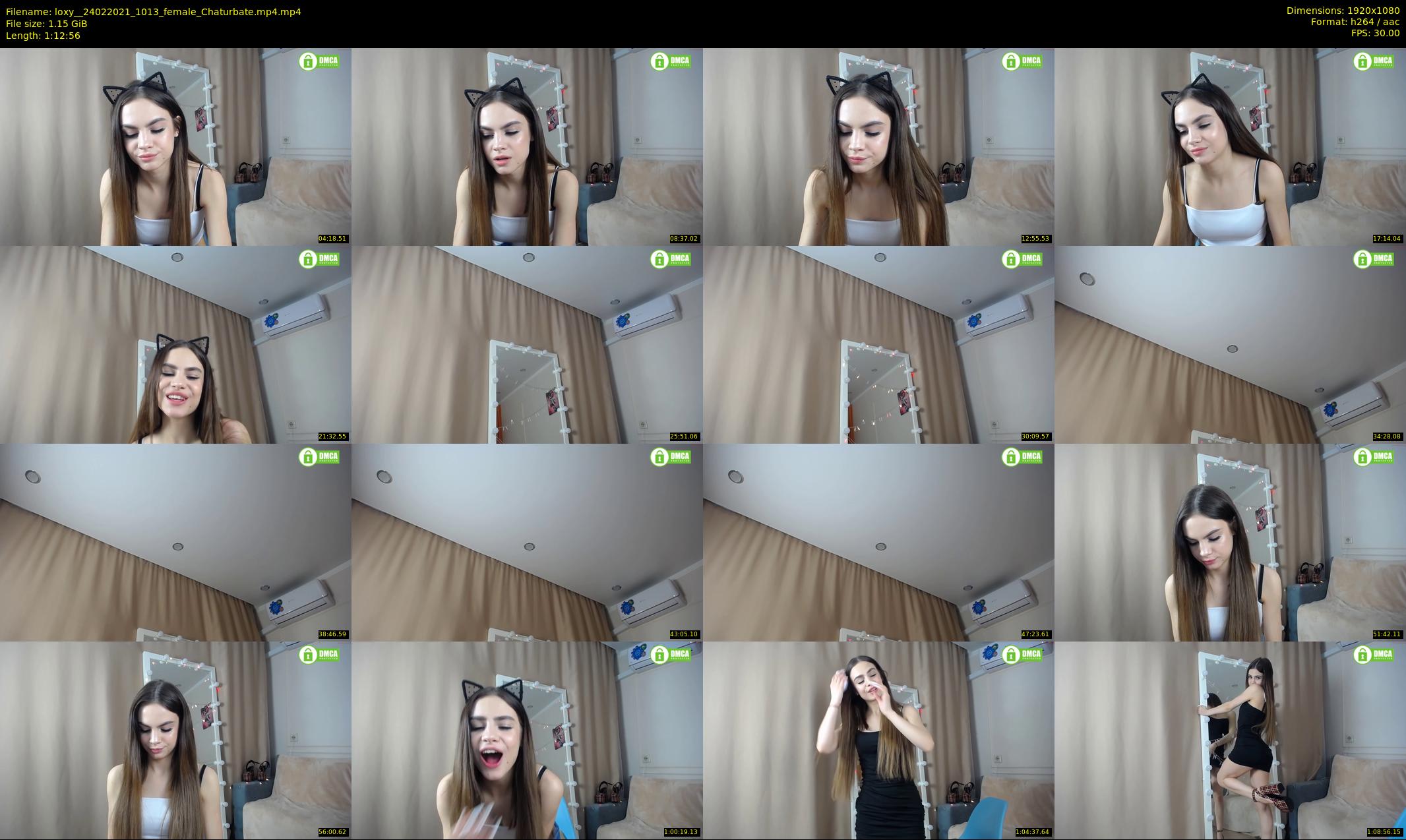 loxy_ — 73 minute Chaturbate female cam show recording, 1080p, Feb 24, 2021