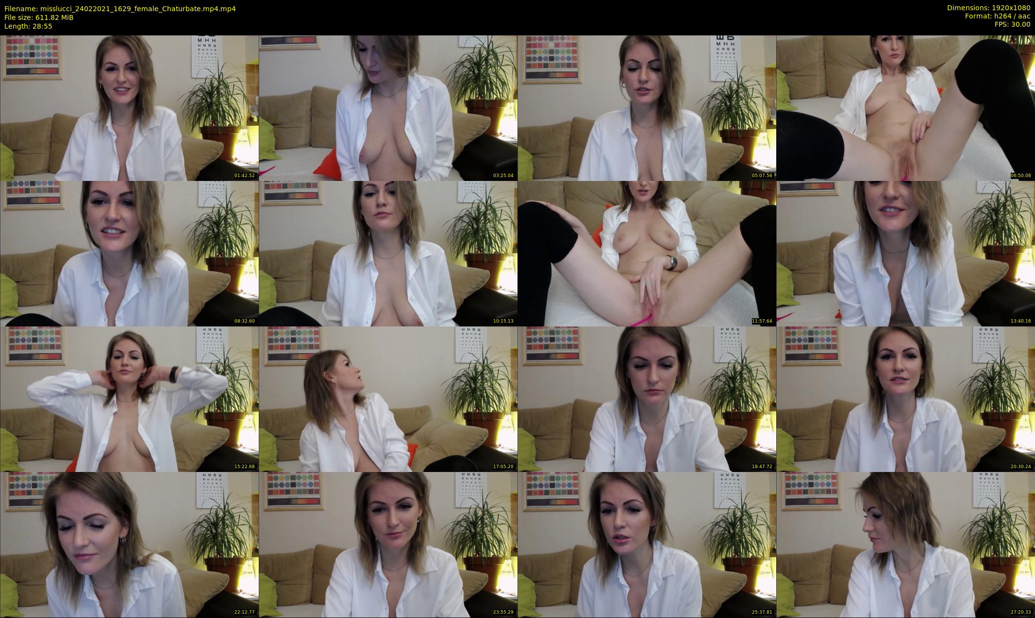 misslucci — 29 minute Chaturbate female cam show recording, 1080p, Feb 24, 2021