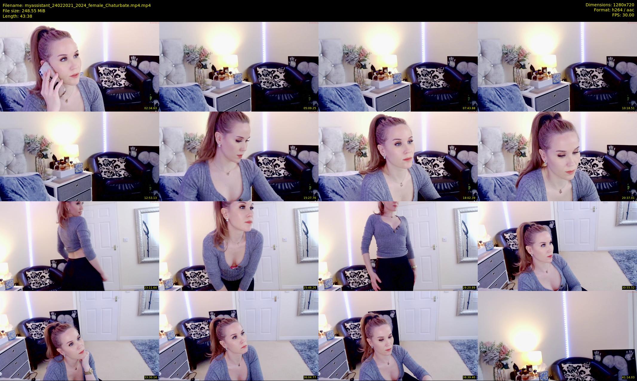 myassistant — 44 minute Chaturbate female cam show recording, 720p, Feb 24, 2021