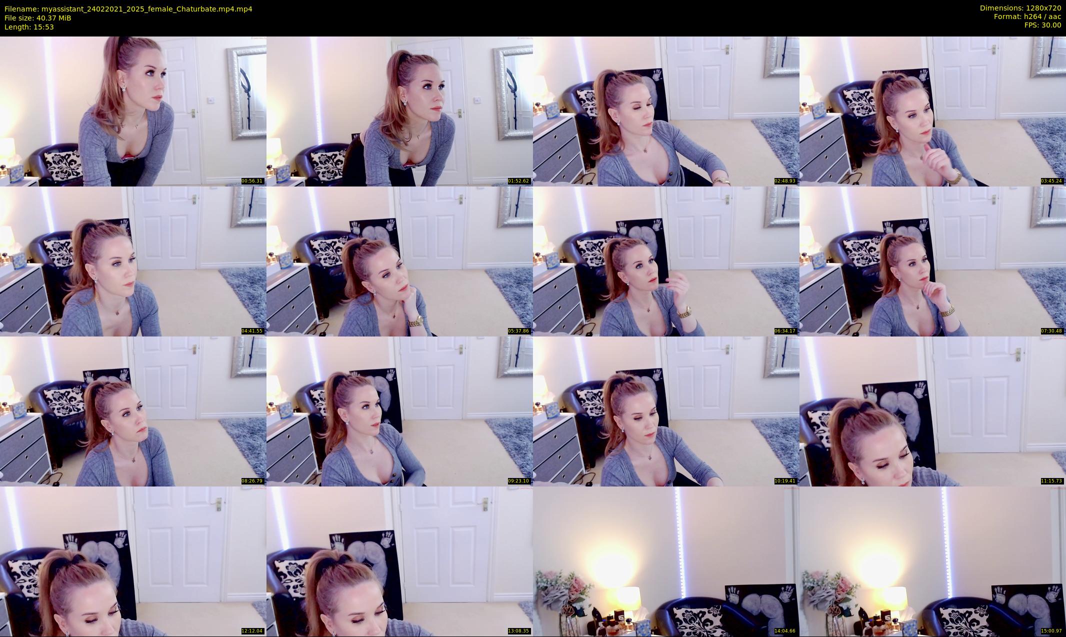 myassistant — 16 minute Chaturbate female cam show recording, 720p, Feb 24, 2021