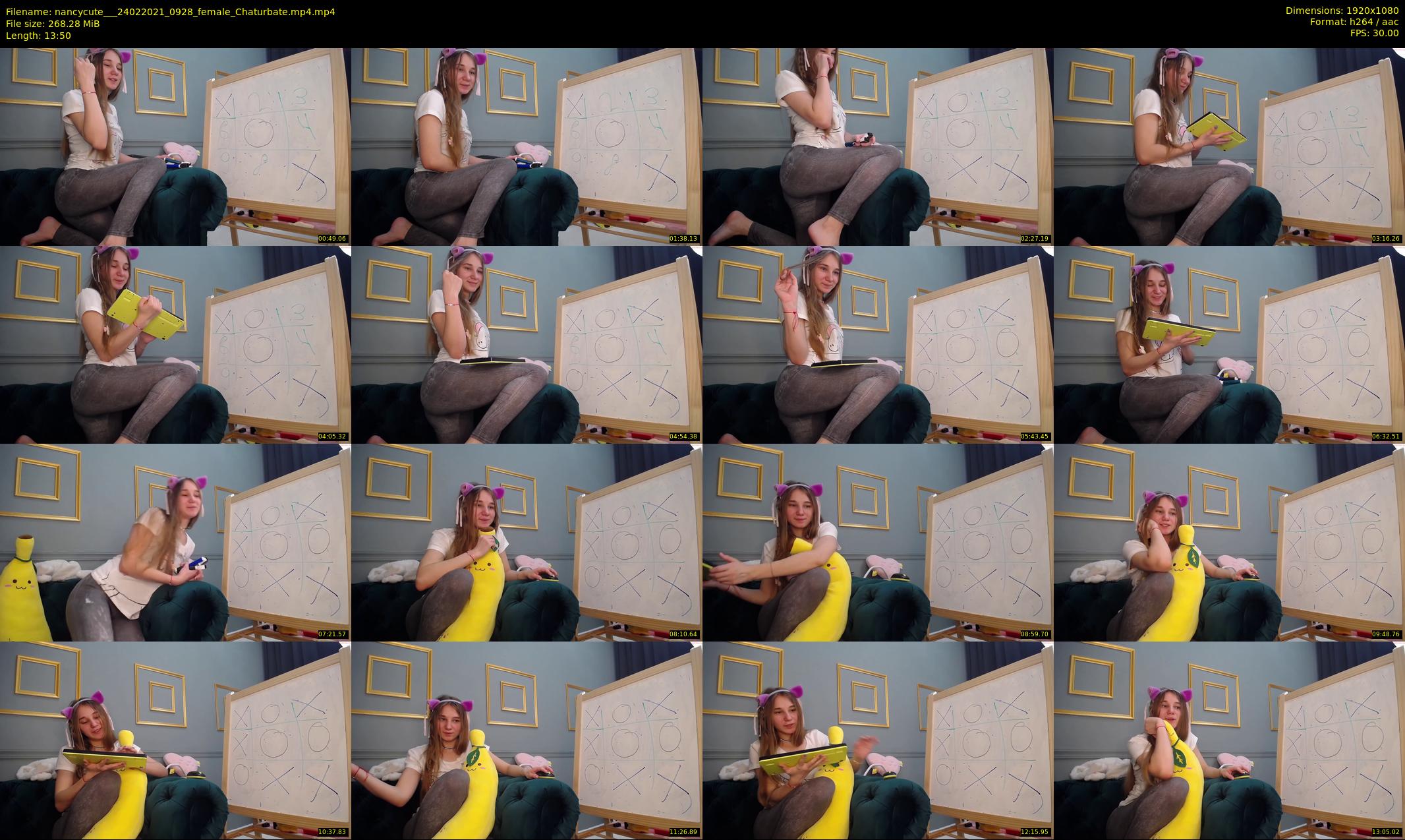 nancycute__ — 14 minute Chaturbate female cam show recording, 1080p, Feb 24, 2021