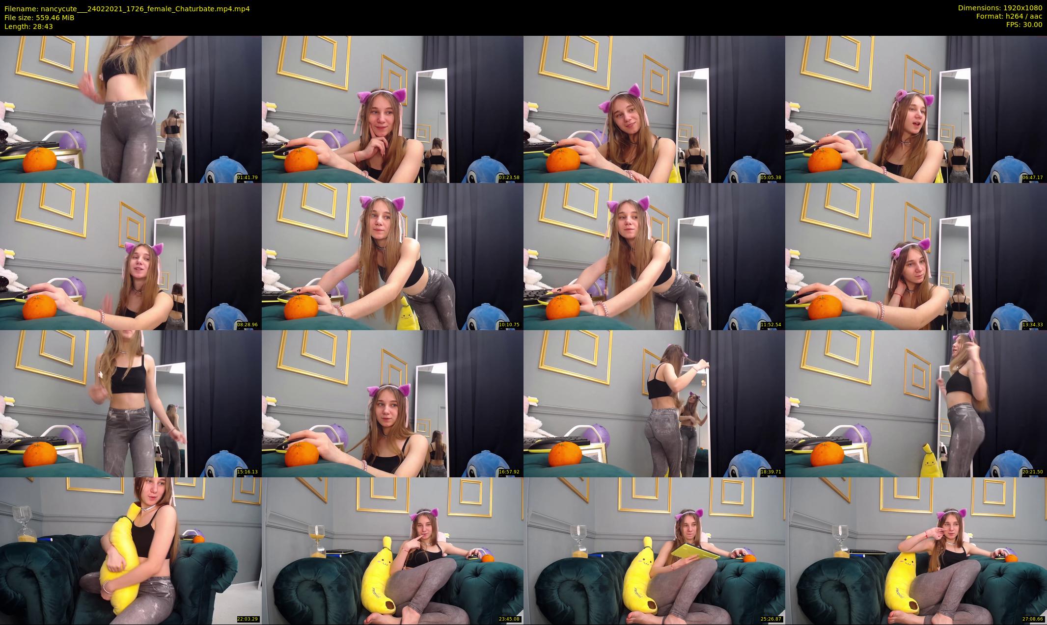 nancycute__ — 29 minute Chaturbate female cam show recording, 1080p, Feb 24, 2021