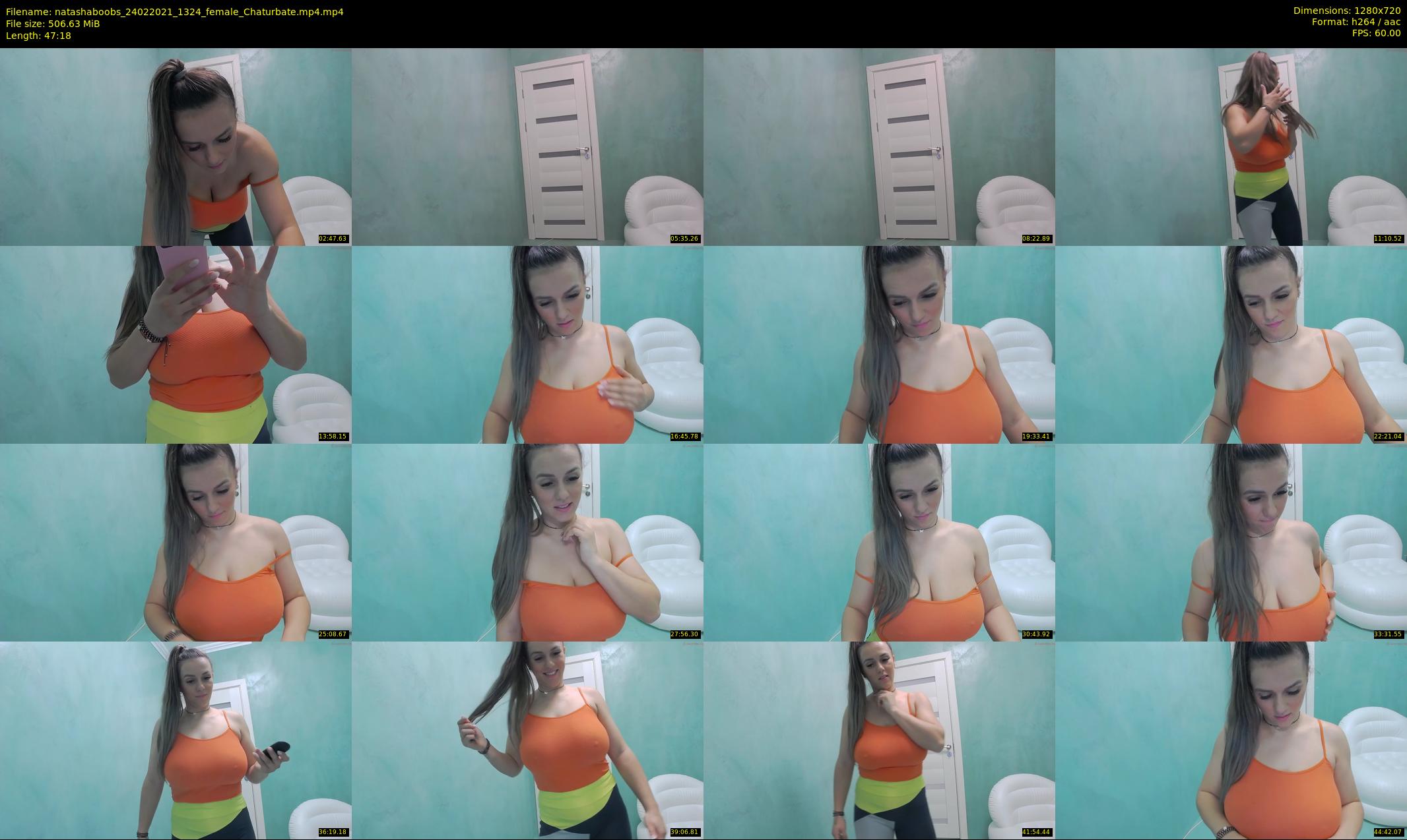 natashaboobs — 48 minute Chaturbate female cam show recording, 720p, Feb 24, 2021
