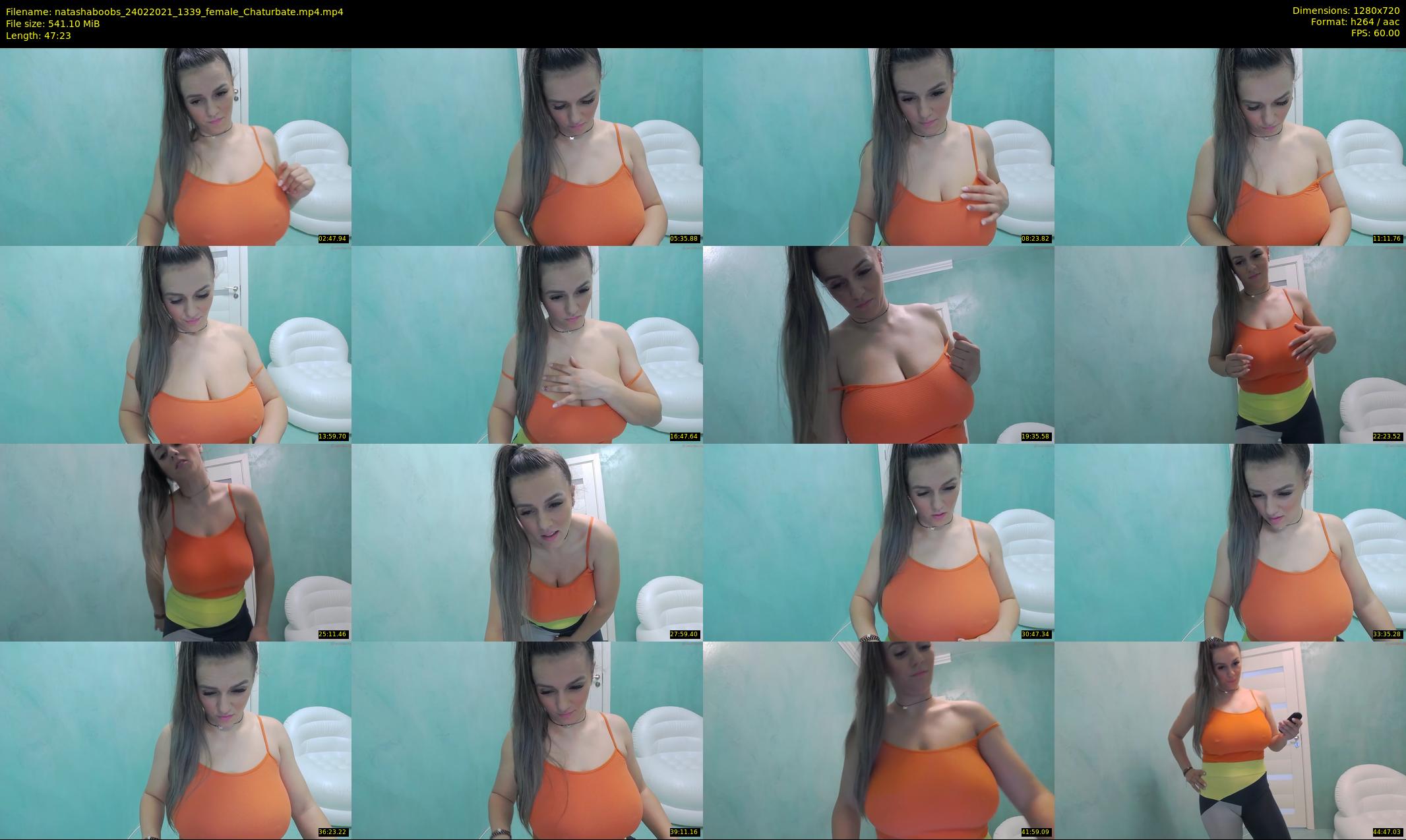 natashaboobs — 48 minute Chaturbate female cam show recording, 720p, Feb 24, 2021