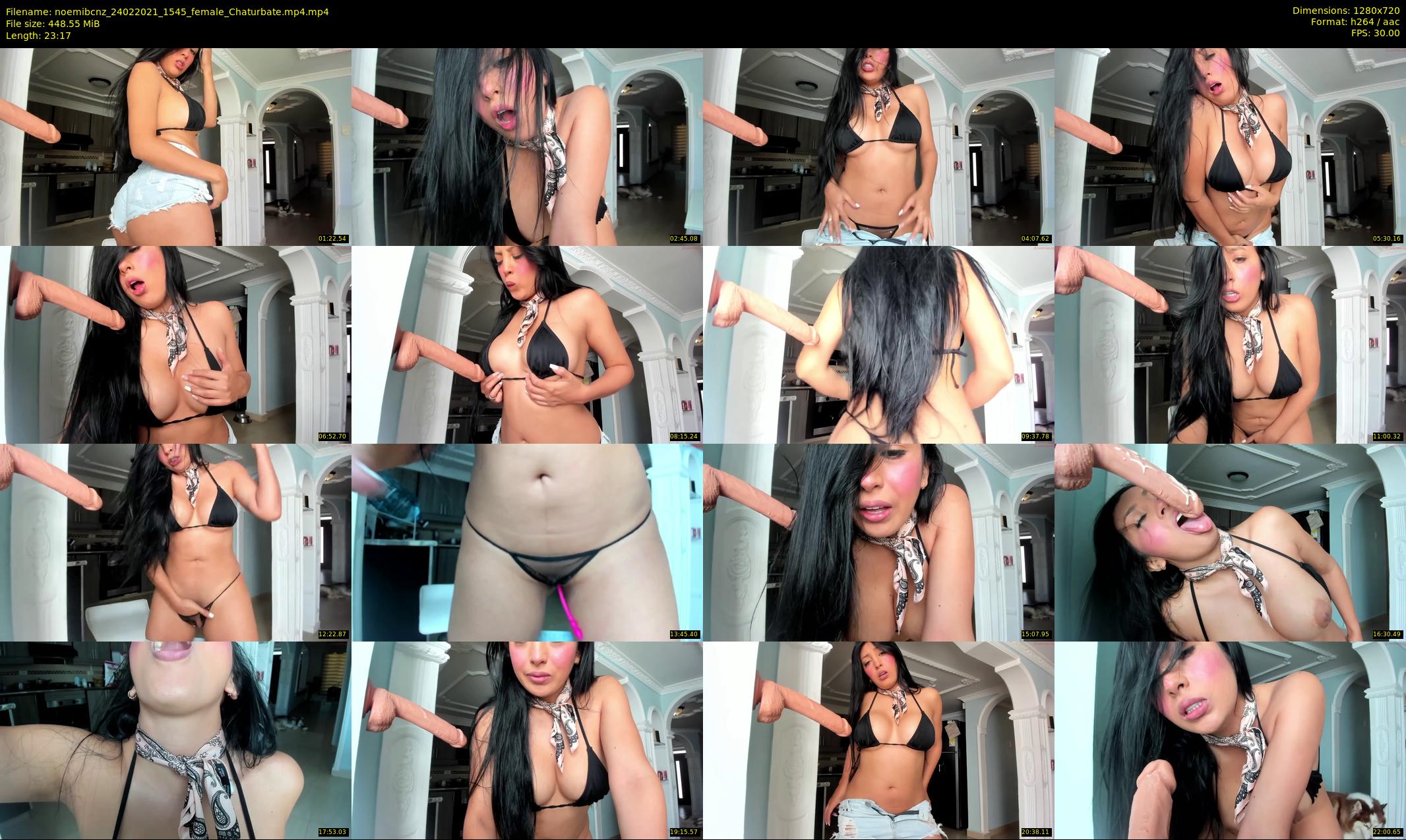 noemibcnz — 24 minute Chaturbate couple cam show recording, 720p, Feb 24, 2021