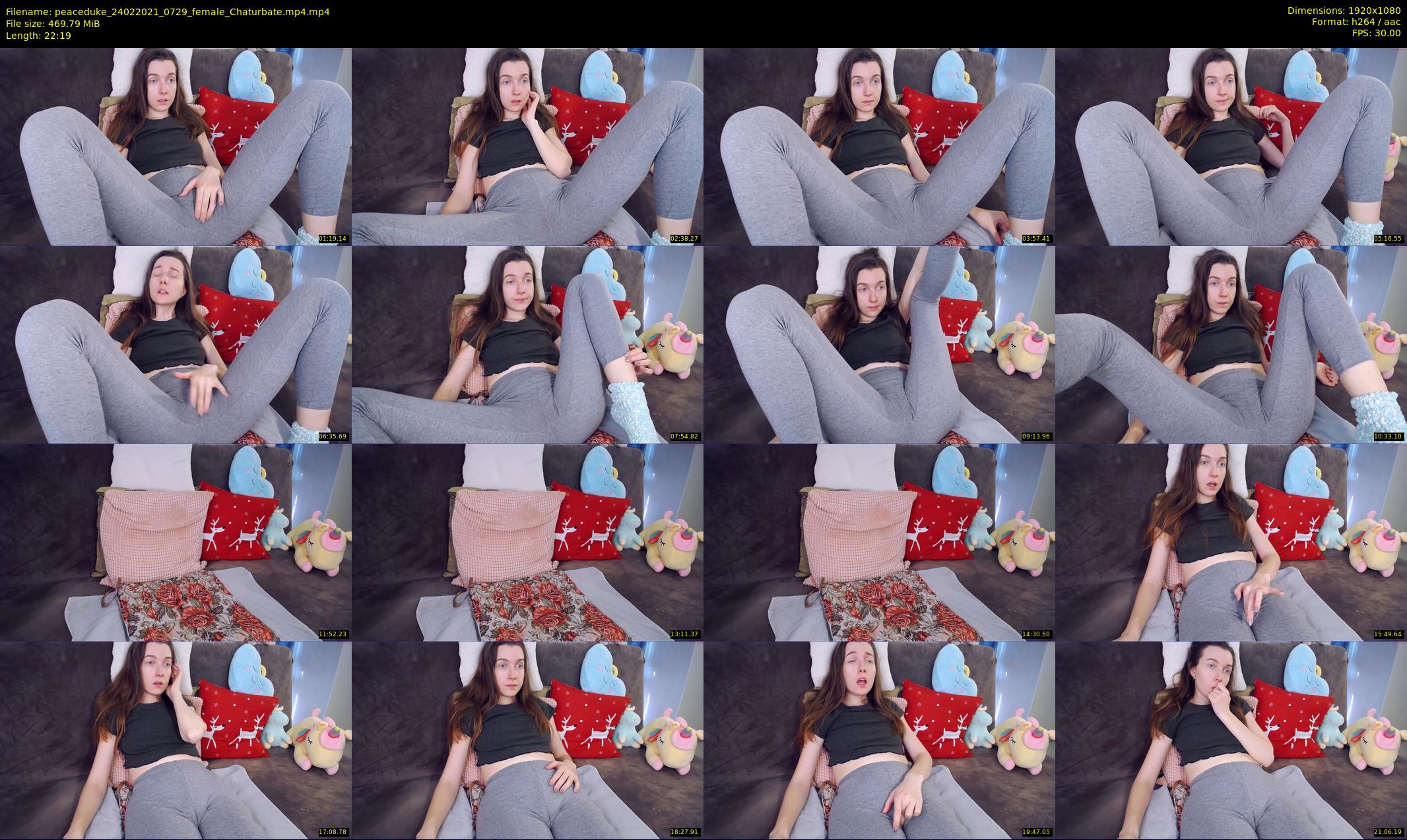 peaceduke — 23 minute Chaturbate female cam show recording, 1080p, Feb 24, 2021