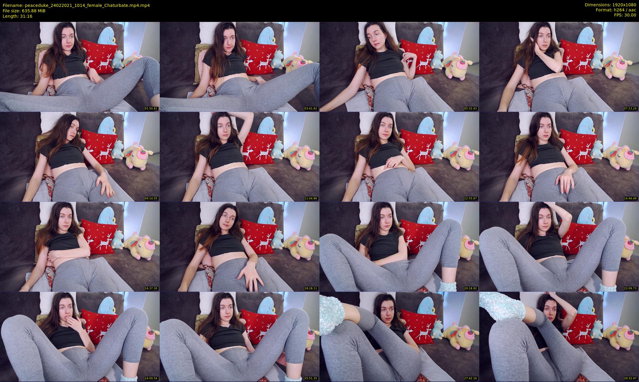 peaceduke — 32 minute Chaturbate female cam show recording, 1080p, Feb 24, 2021