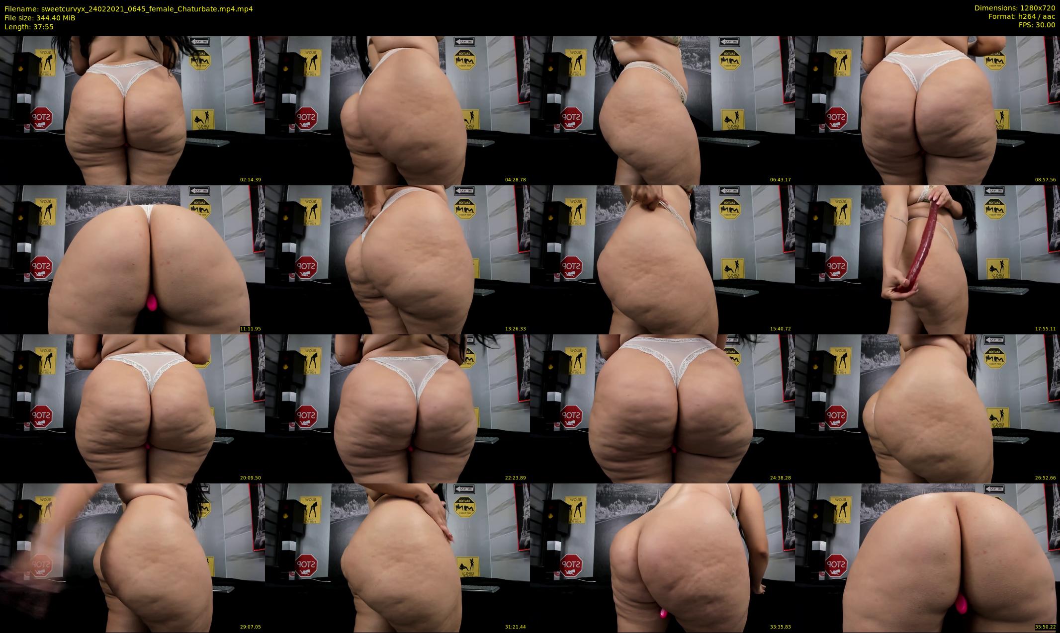 sweetcurvyx — 38 minute Chaturbate couple cam show recording, 720p, Feb 24, 2021