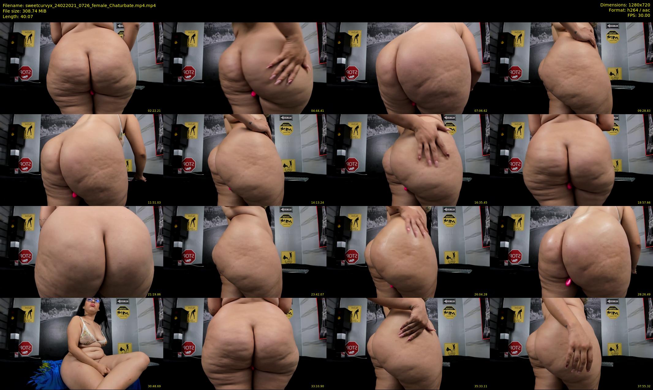 sweetcurvyx — 41 minute Chaturbate couple cam show recording, 720p, Feb 24, 2021