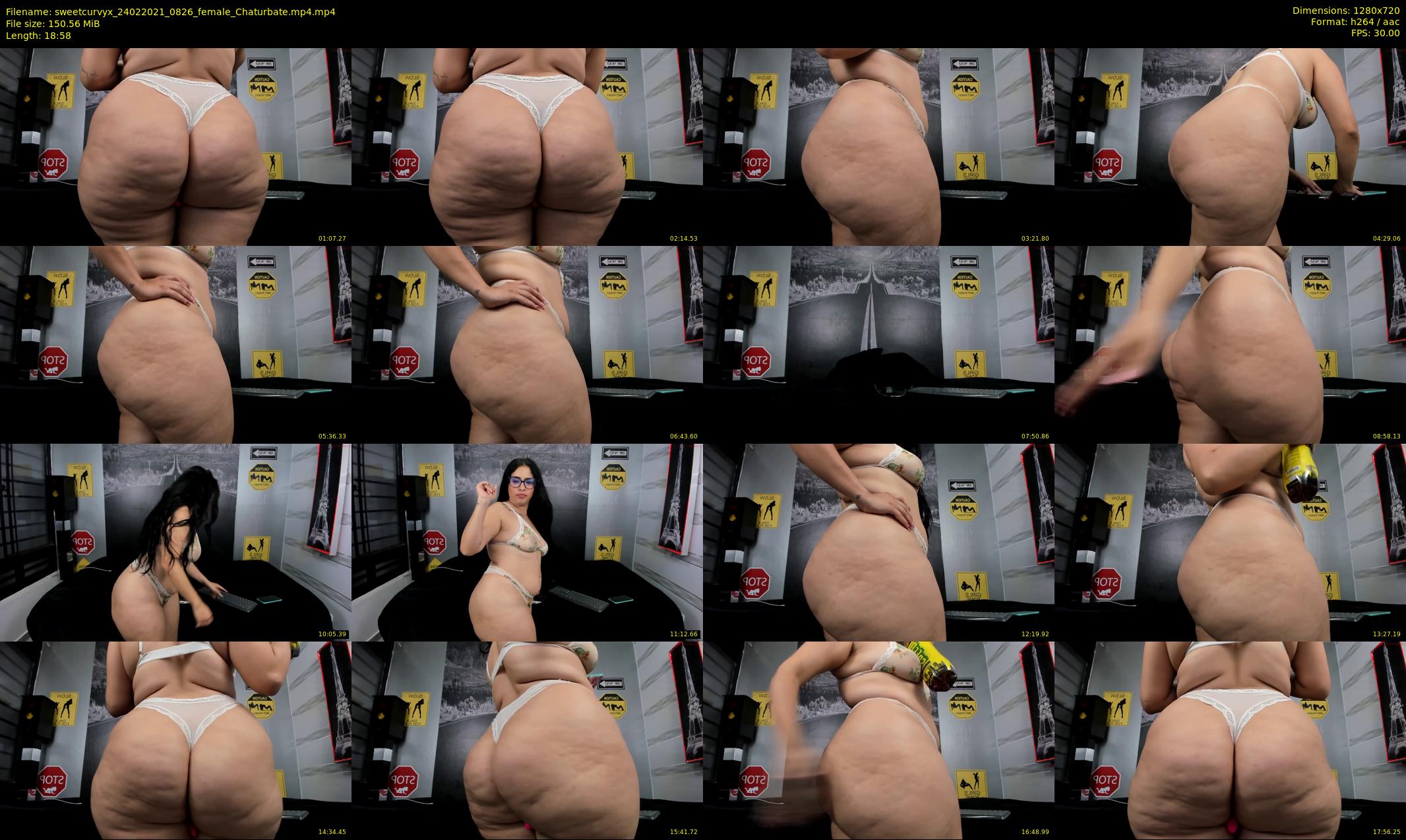 sweetcurvyx — 19 minute Chaturbate couple cam show recording, 720p, Feb 24, 2021