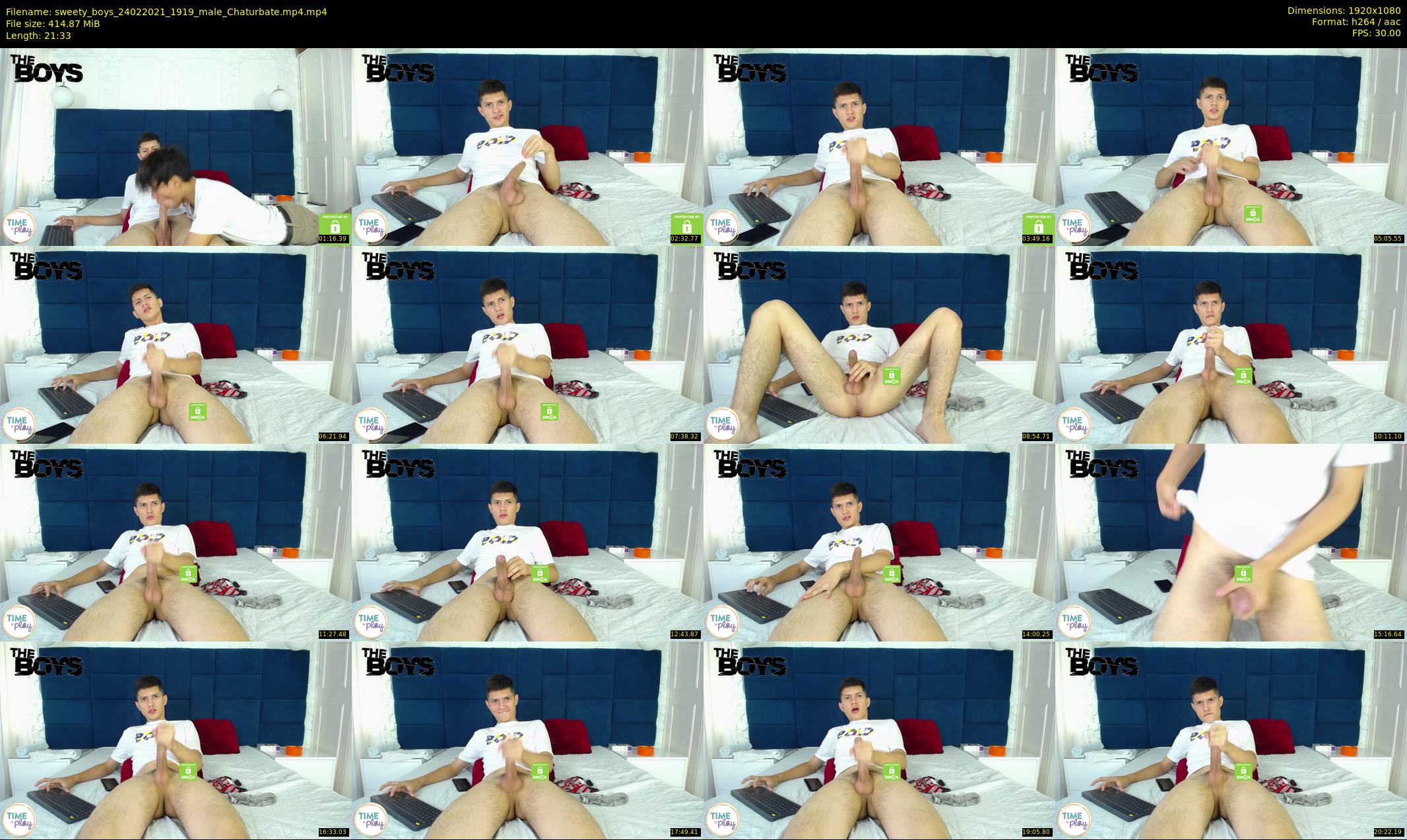 sweety_boys — 22 minute Chaturbate male cam show recording, 1080p, Feb 24, 2021