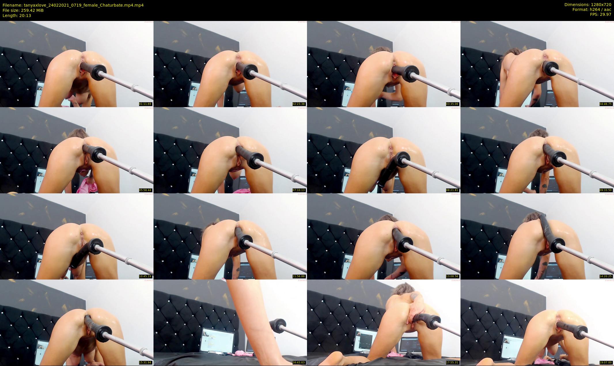 tanyaxlove — 21 minute Chaturbate female cam show recording, 720p, Feb 24, 2021