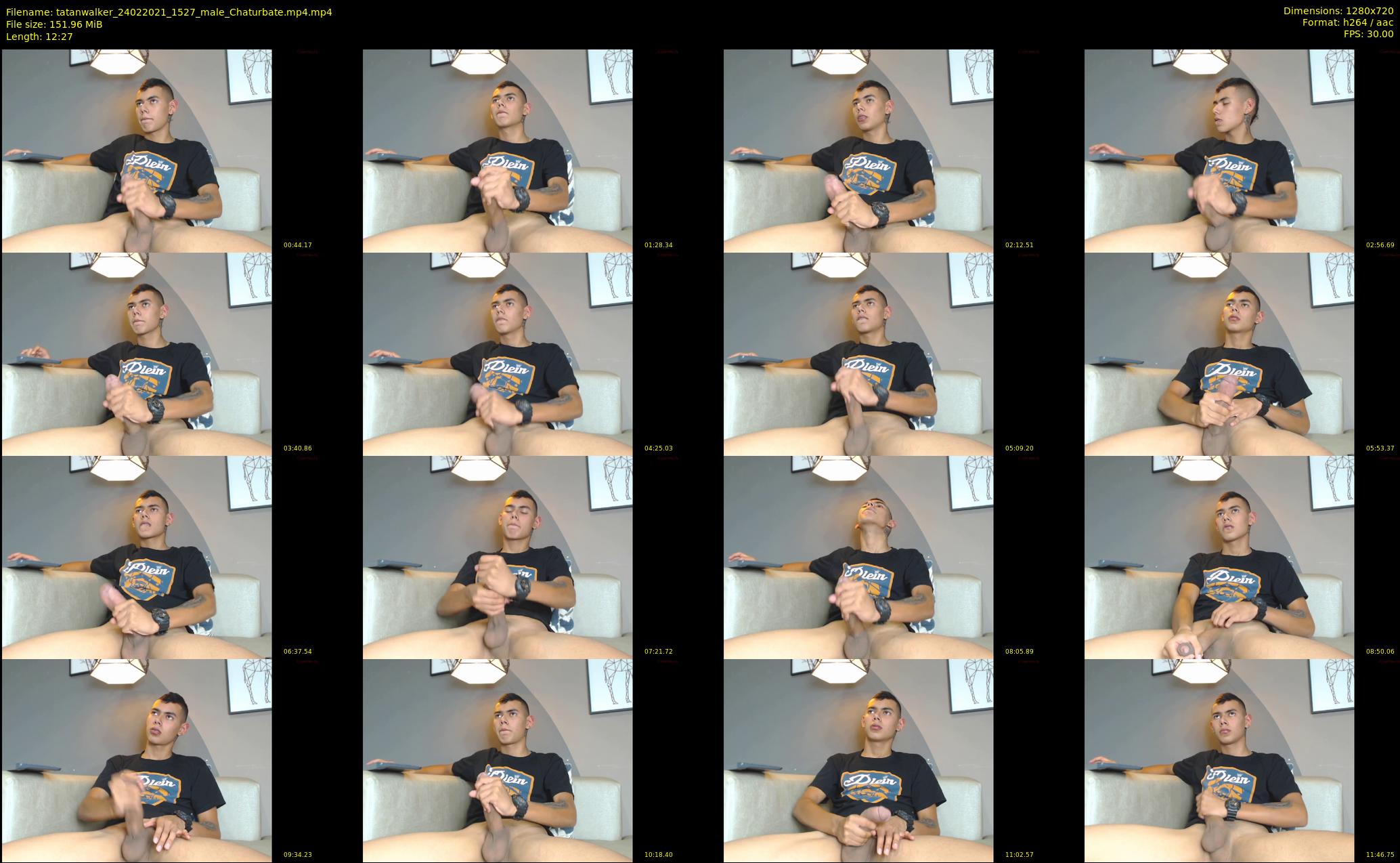 tatanwalker — 13 minute Chaturbate male cam show recording, 720p, Feb 24, 2021