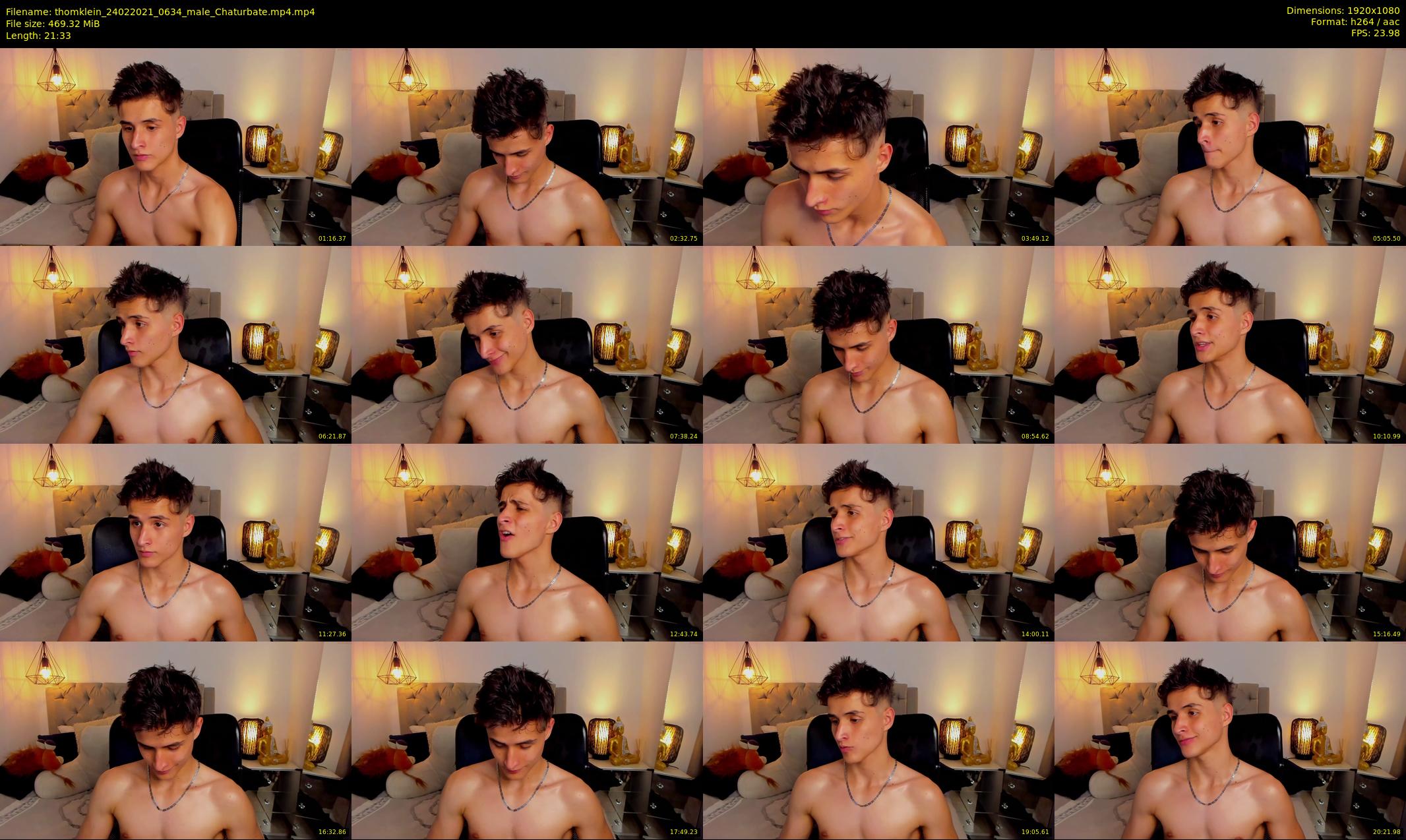 thomklein — 22 minute Chaturbate male cam show recording, 1080p, Feb 24, 2021
