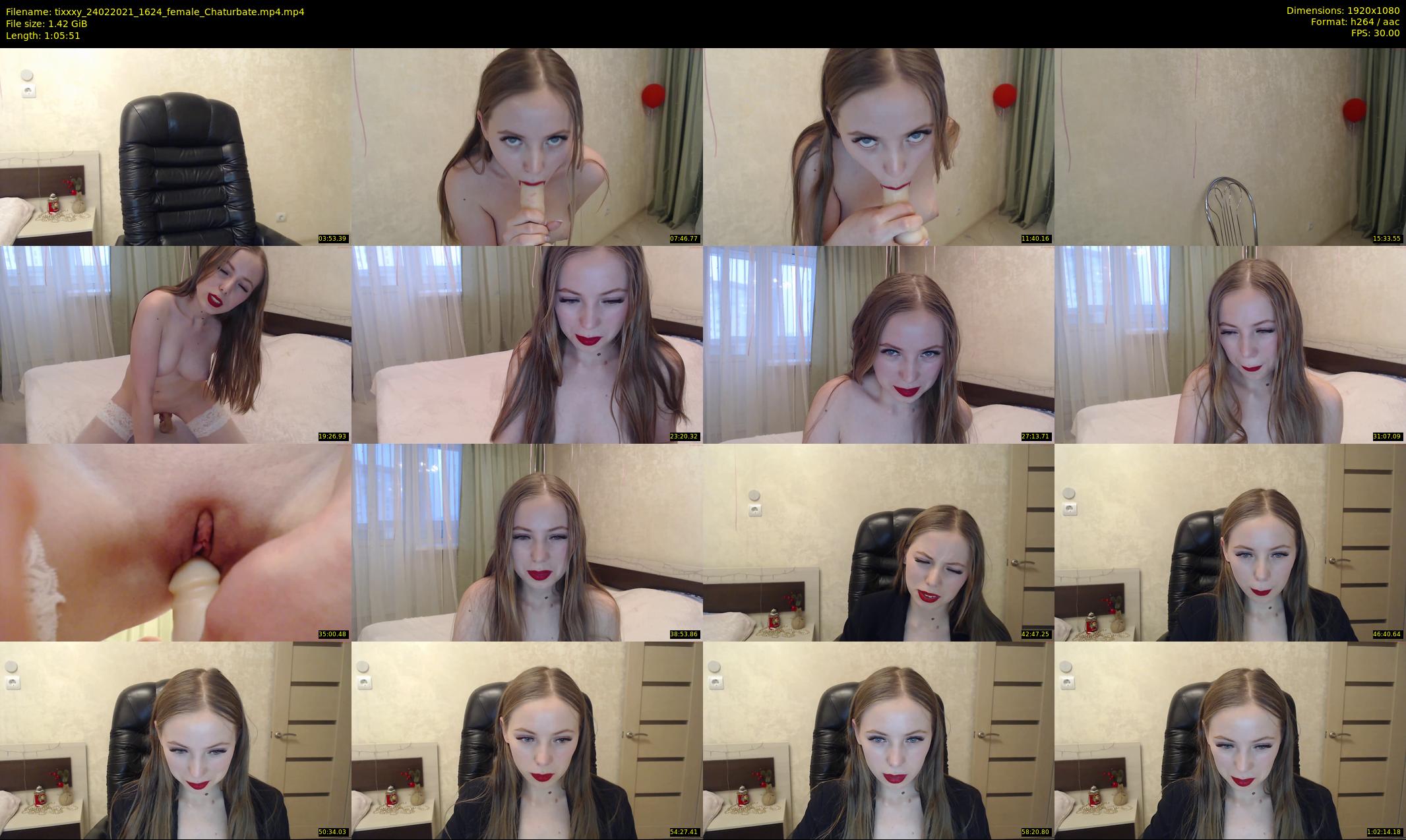 tixxxy — 66 minute Chaturbate female cam show recording, 1080p, Feb 24, 2021