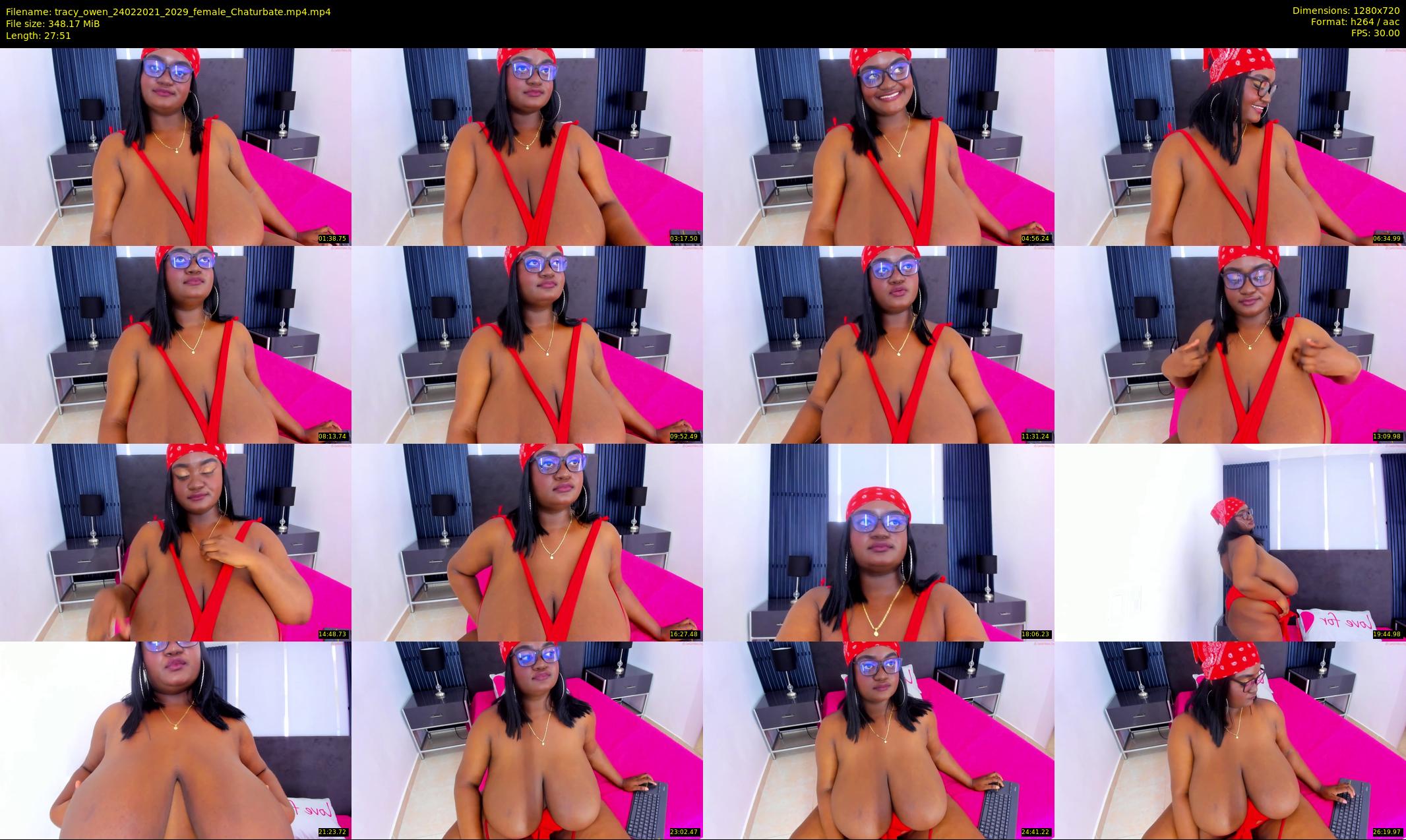 tracy_owen — 28 minute Chaturbate female cam show recording, 720p, Feb 24, 2021