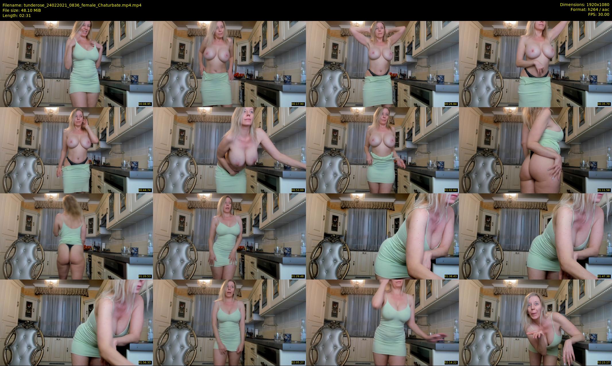 tunderose — 3 minute Chaturbate female cam show recording, 1080p, Feb 24, 2021