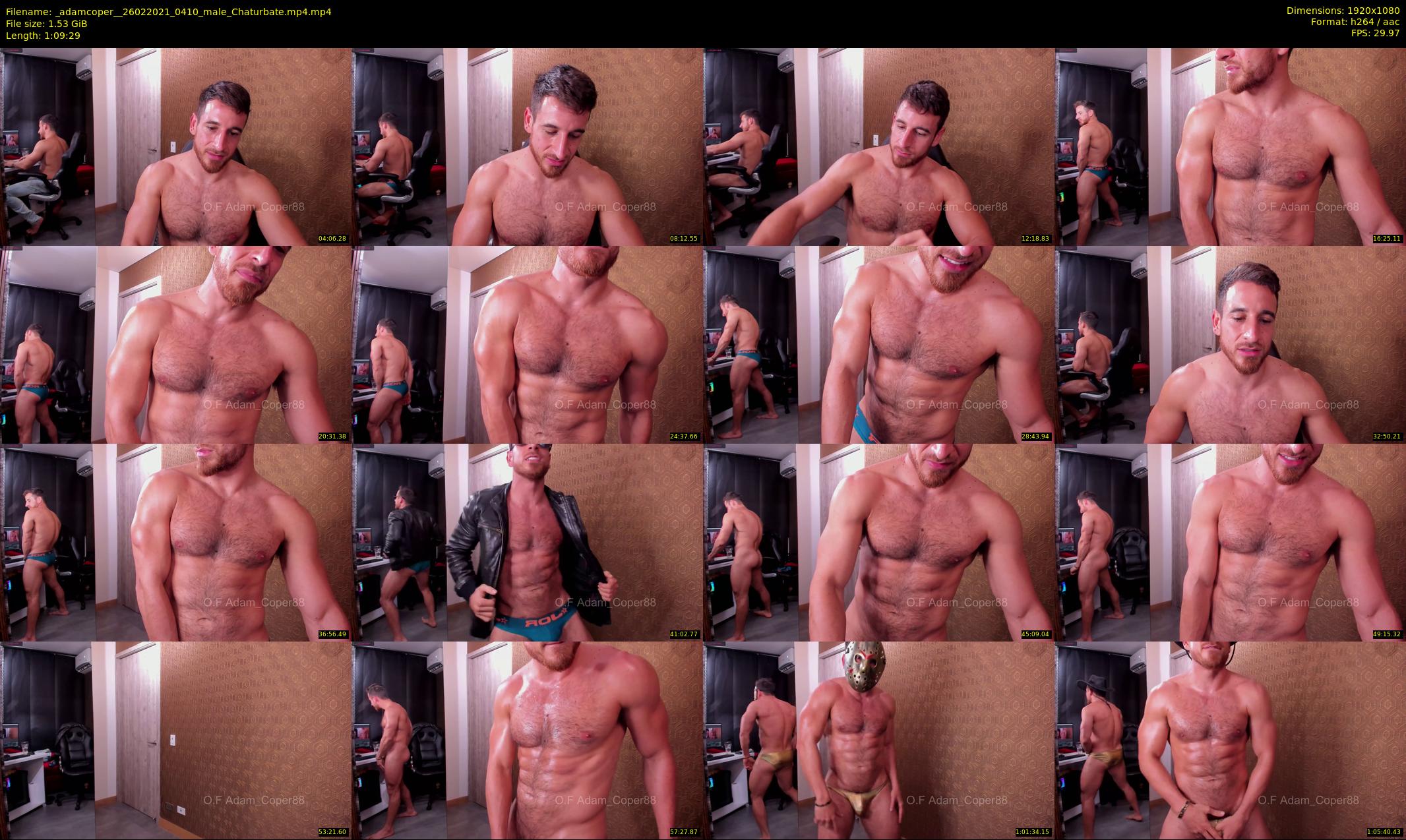 _adamcoper_ — 70 minute Chaturbate male cam show recording, 1080p, Feb 26, 2021