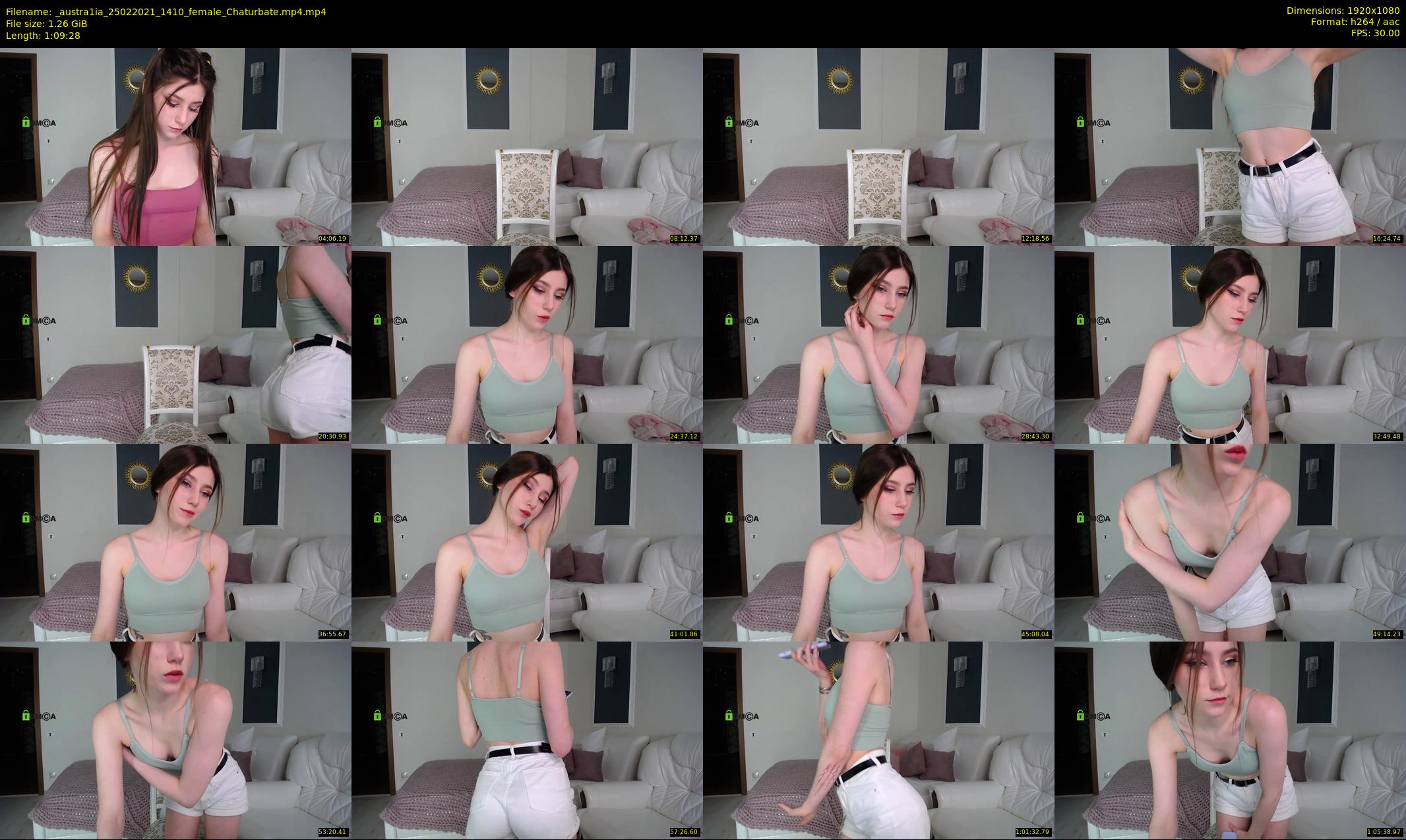 _austra1ia — 70 minute Chaturbate female cam show recording, 1080p, Feb 25, 2021