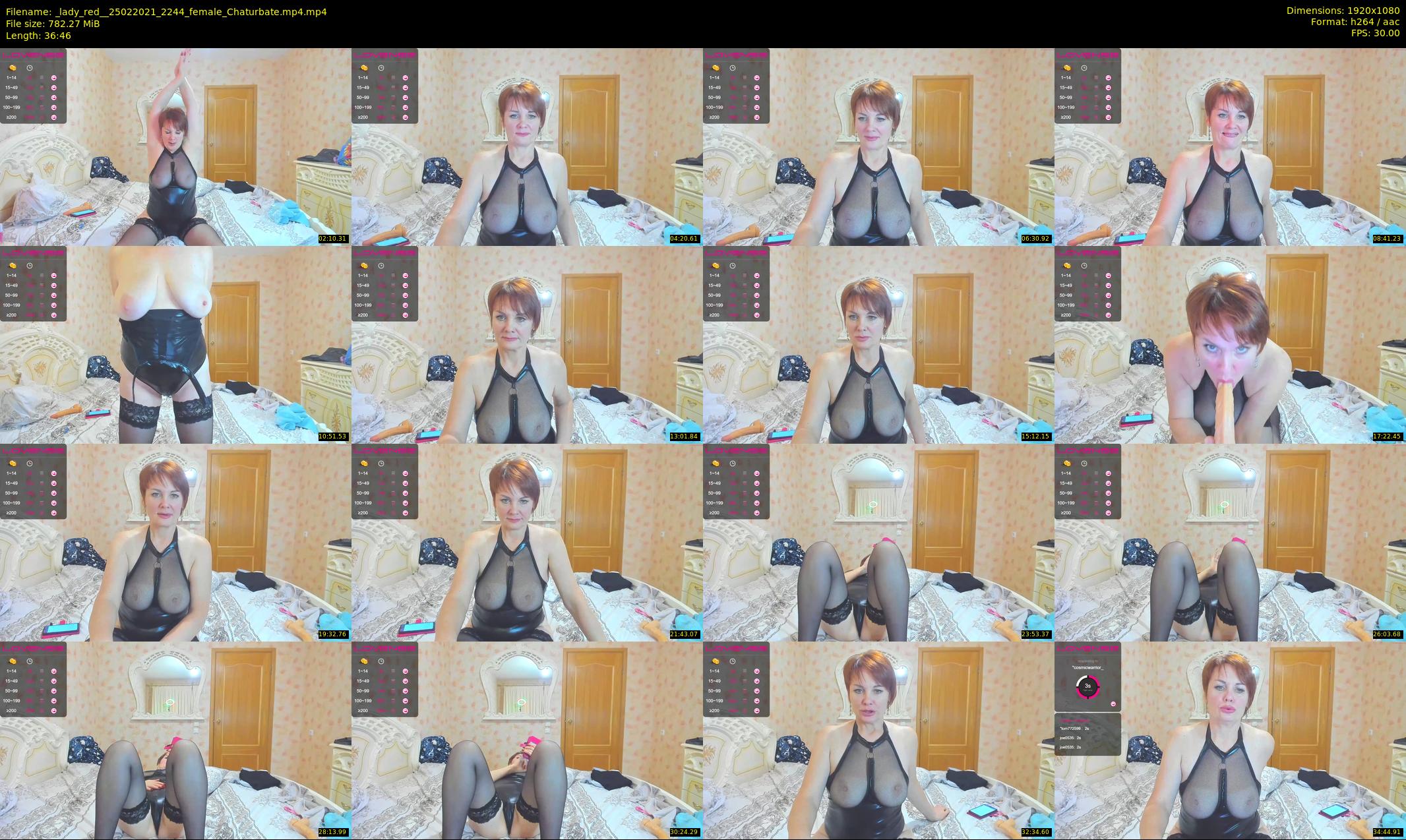 _lady_red_ — 37 minute Chaturbate female cam show recording, 1080p, Feb 25, 2021