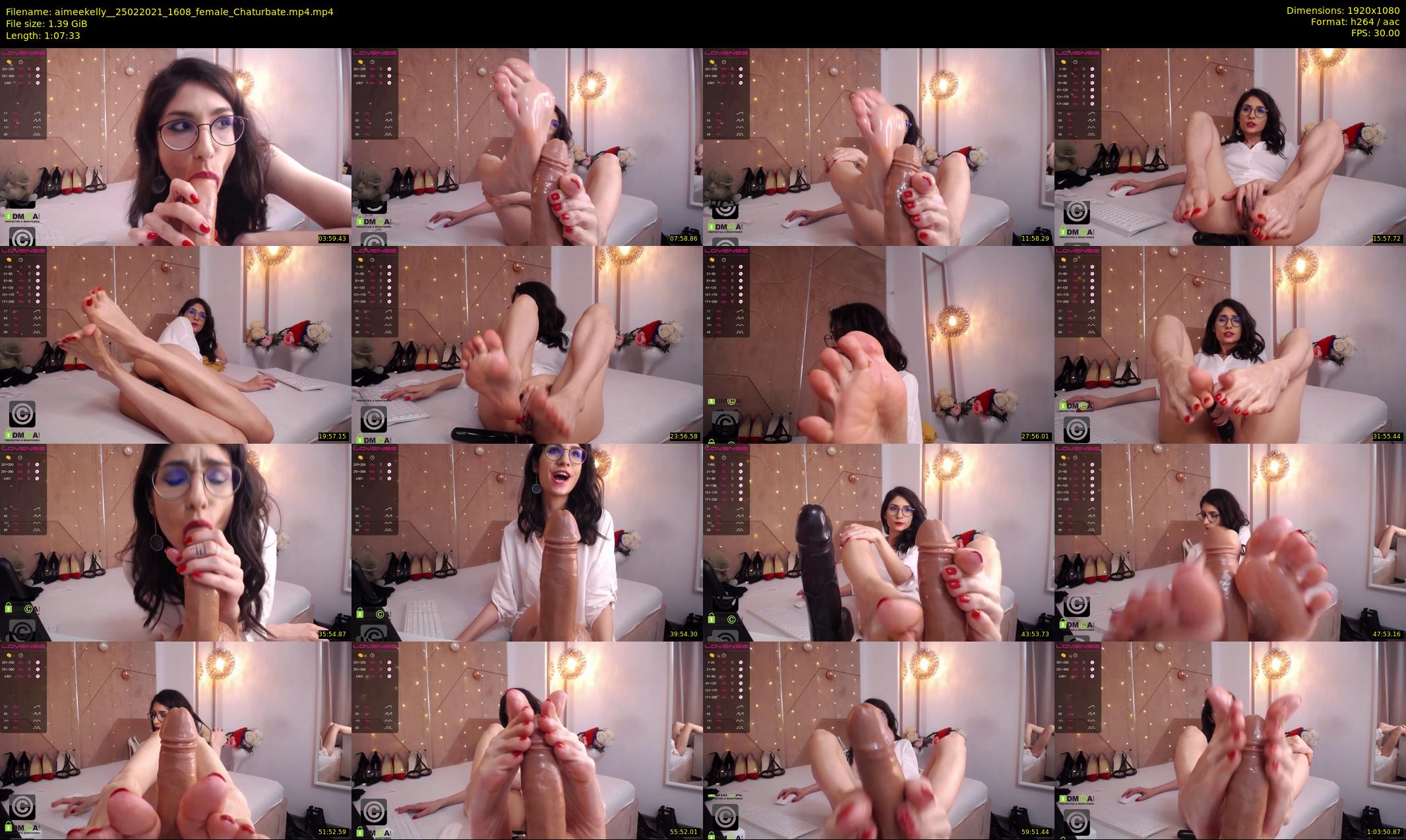 aimeekelly_ — 68 minute Chaturbate female cam show recording, 1080p, Feb 25, 2021