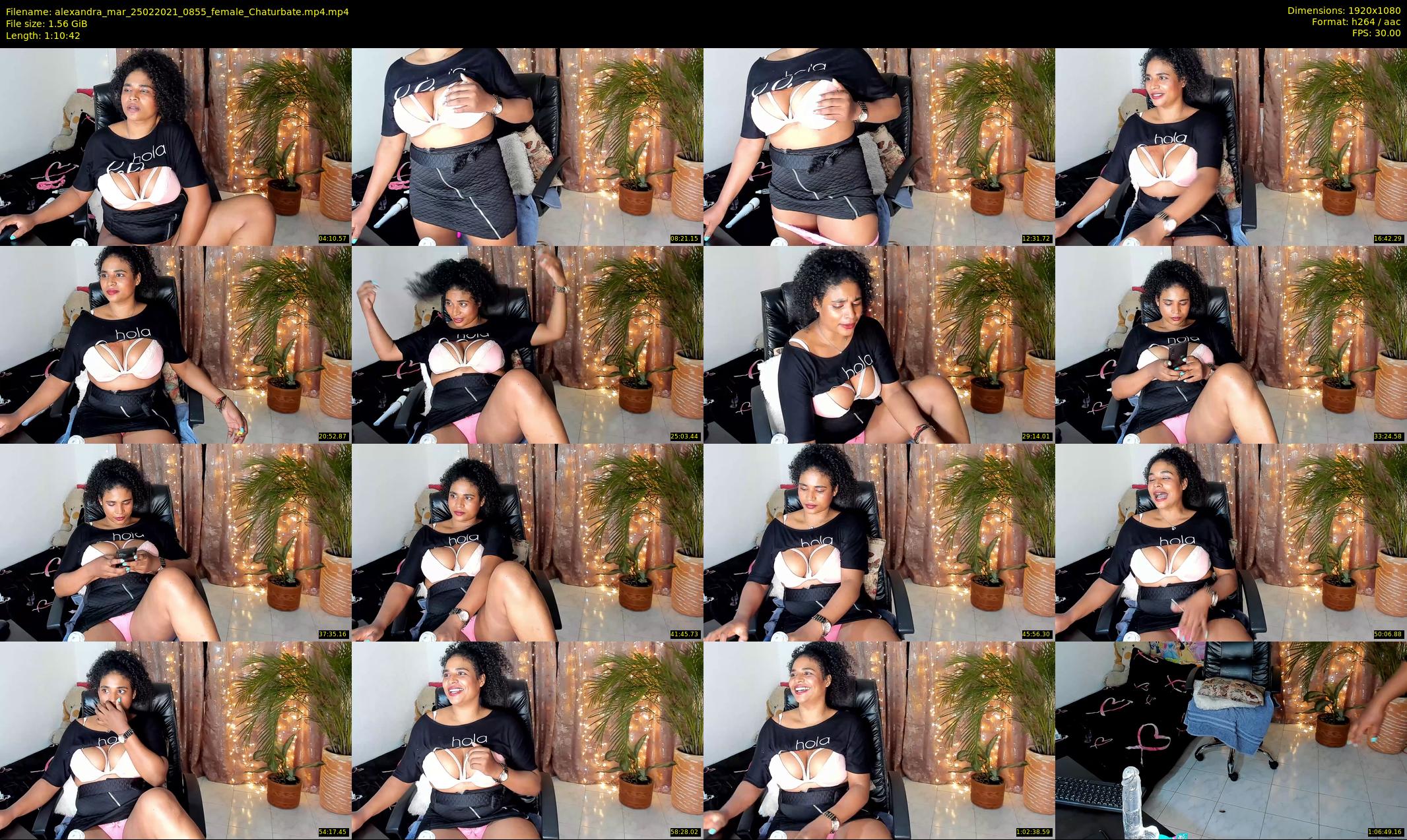 alexandra_mar — 71 minute Chaturbate female cam show recording, 1080p, Feb 25, 2021