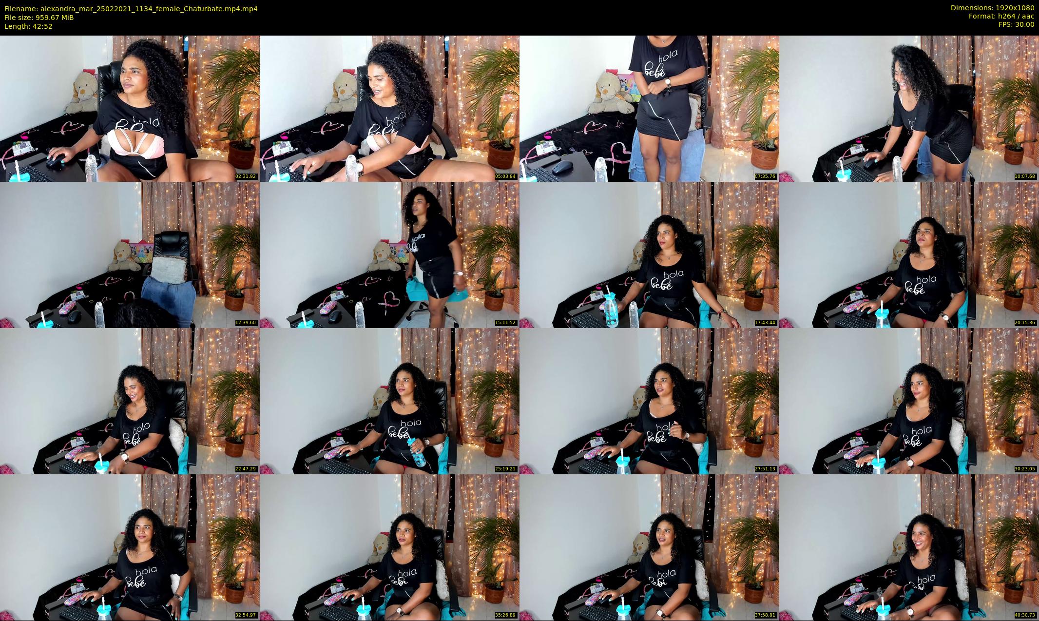 alexandra_mar — 43 minute Chaturbate female cam show recording, 1080p, Feb 25, 2021