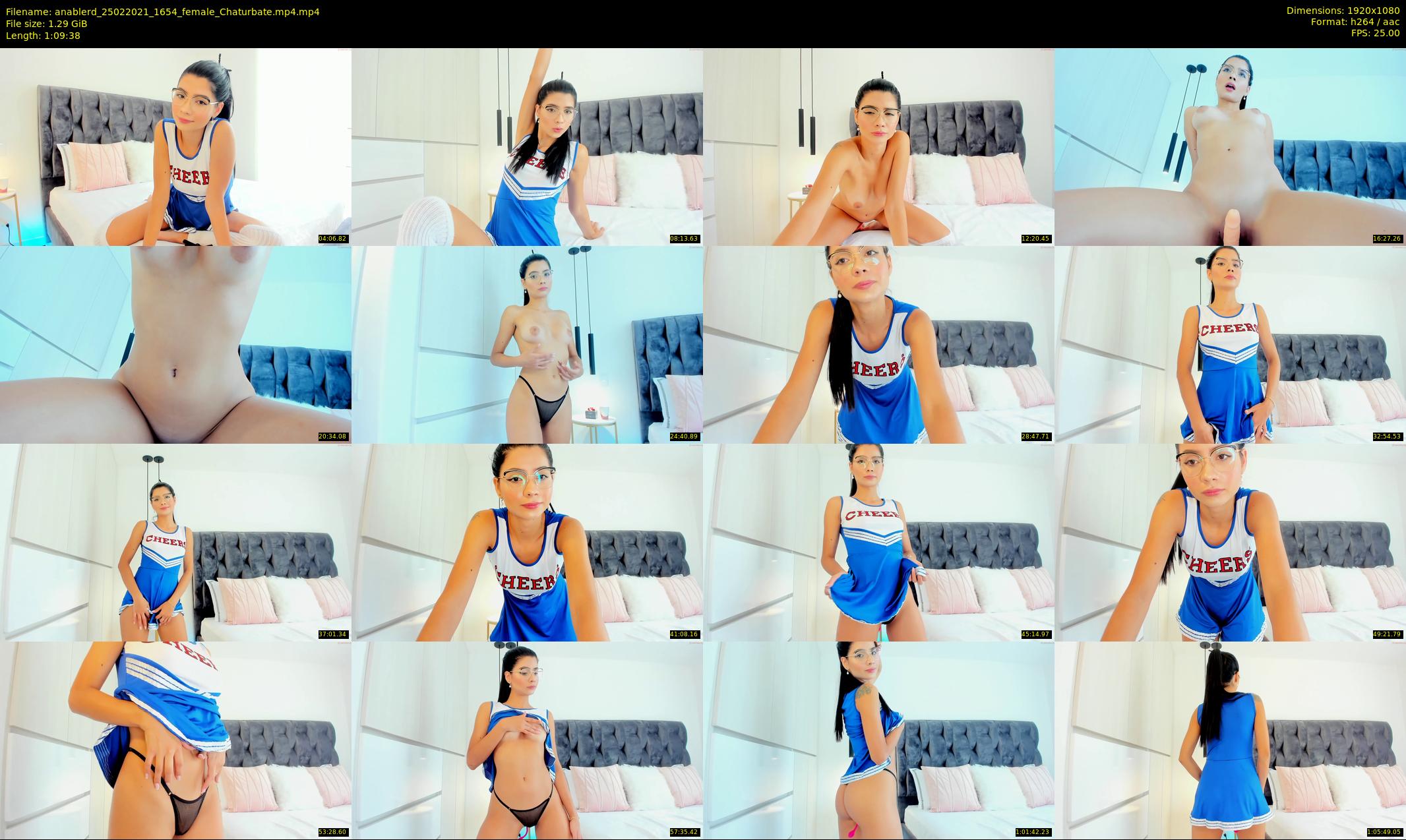 anablerd — 70 minute Chaturbate female cam show recording, 1080p, Feb 25, 2021