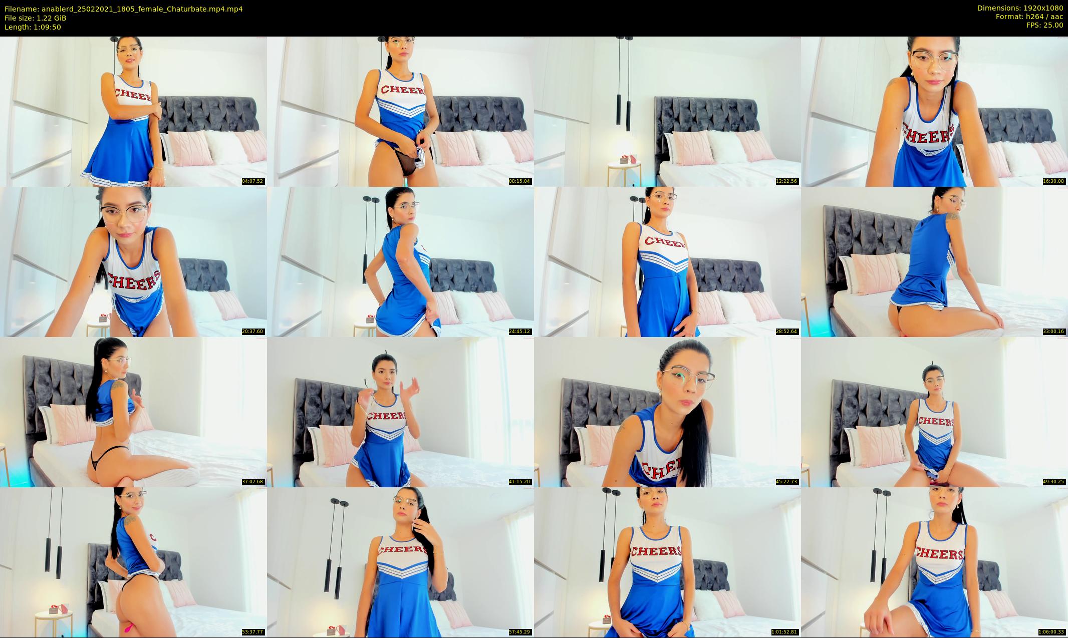 anablerd — 70 minute Chaturbate female cam show recording, 1080p, Feb 25, 2021