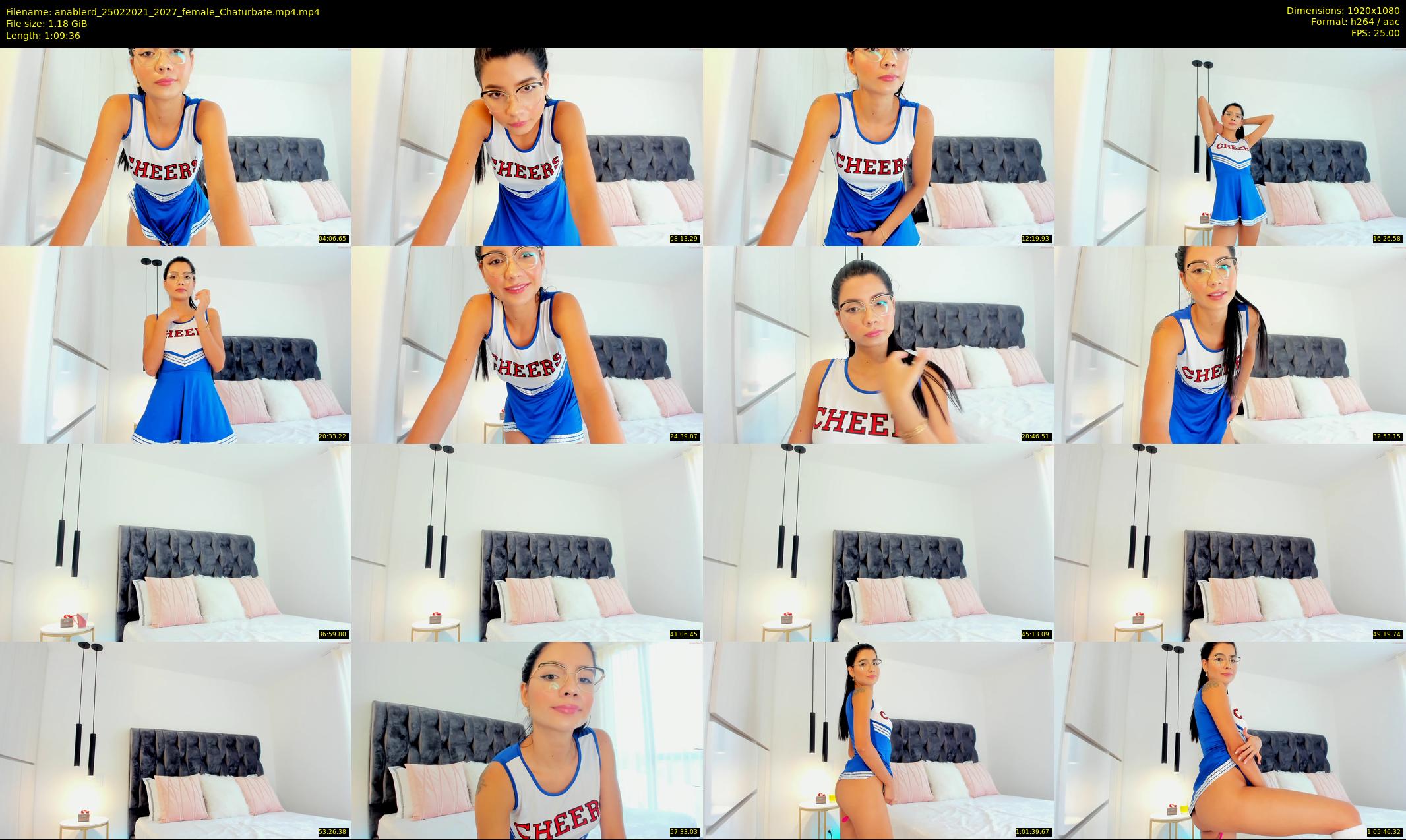 anablerd — 70 minute Chaturbate female cam show recording, 1080p, Feb 25, 2021