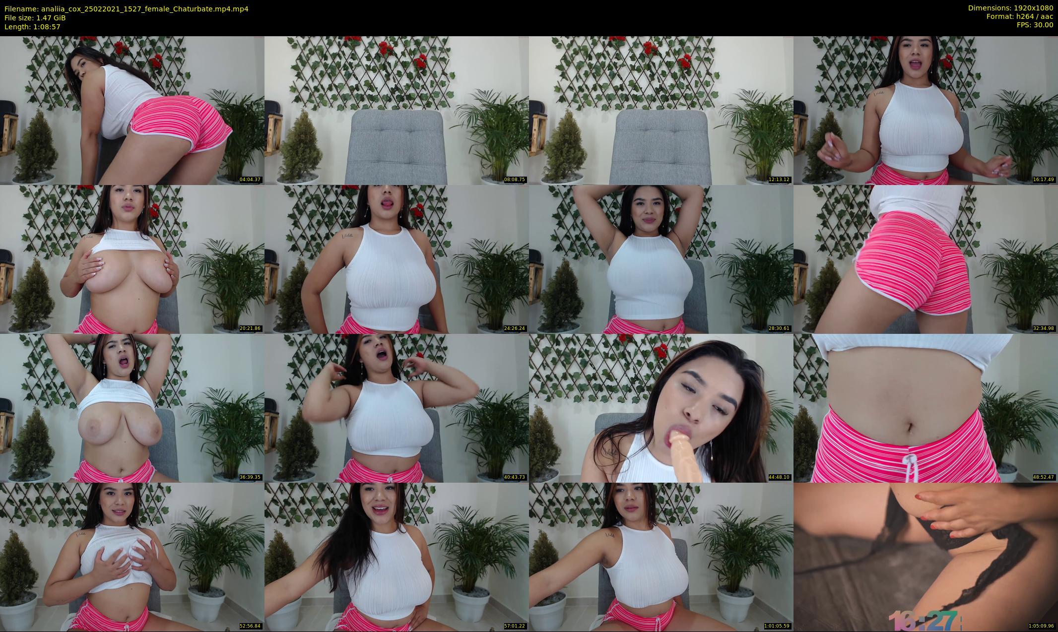 analiia_cox — 69 minute Chaturbate female cam show recording, 1080p, Feb 25, 2021