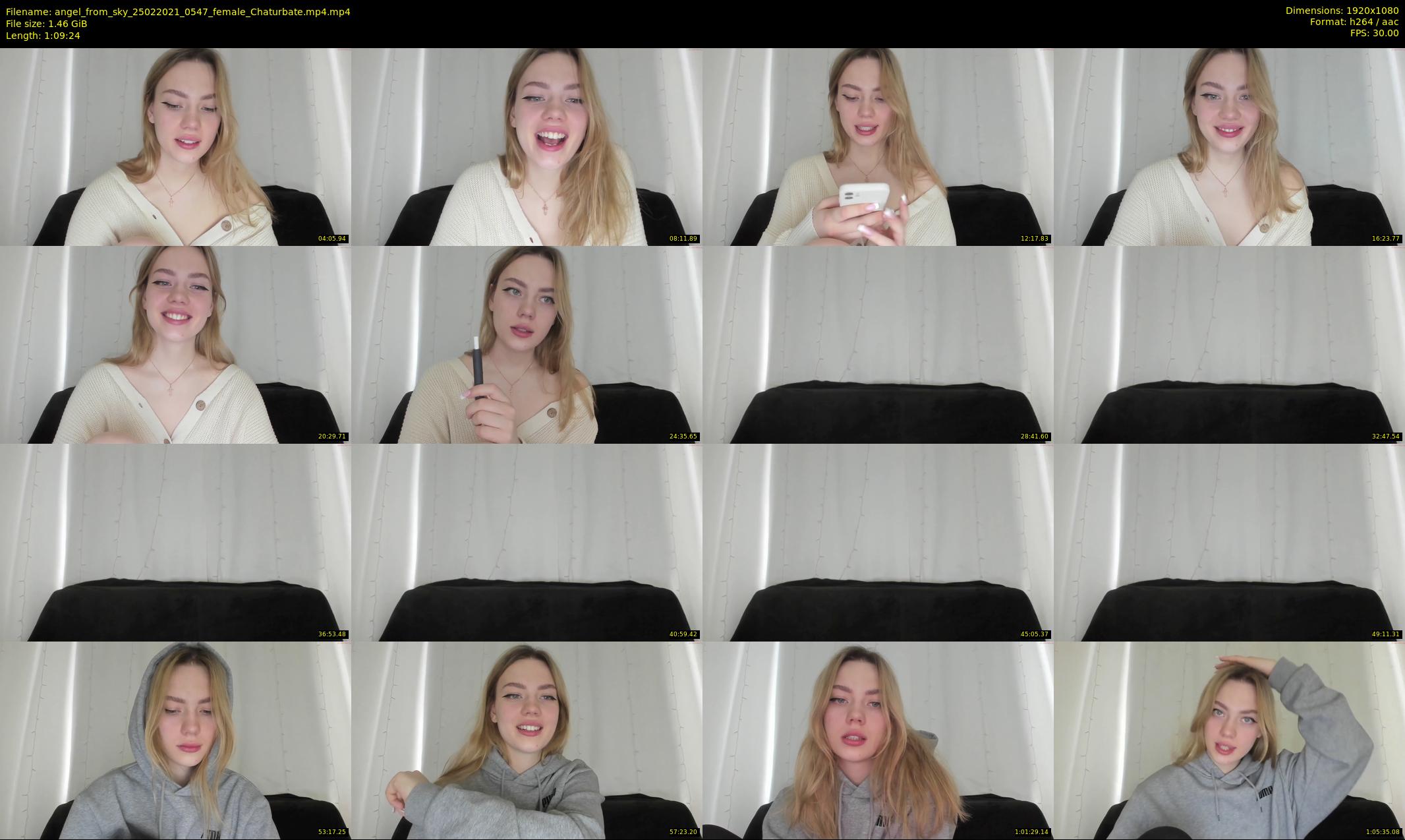 angel_from_sky — 70 minute Chaturbate female cam show recording, 1080p, Feb 25, 2021