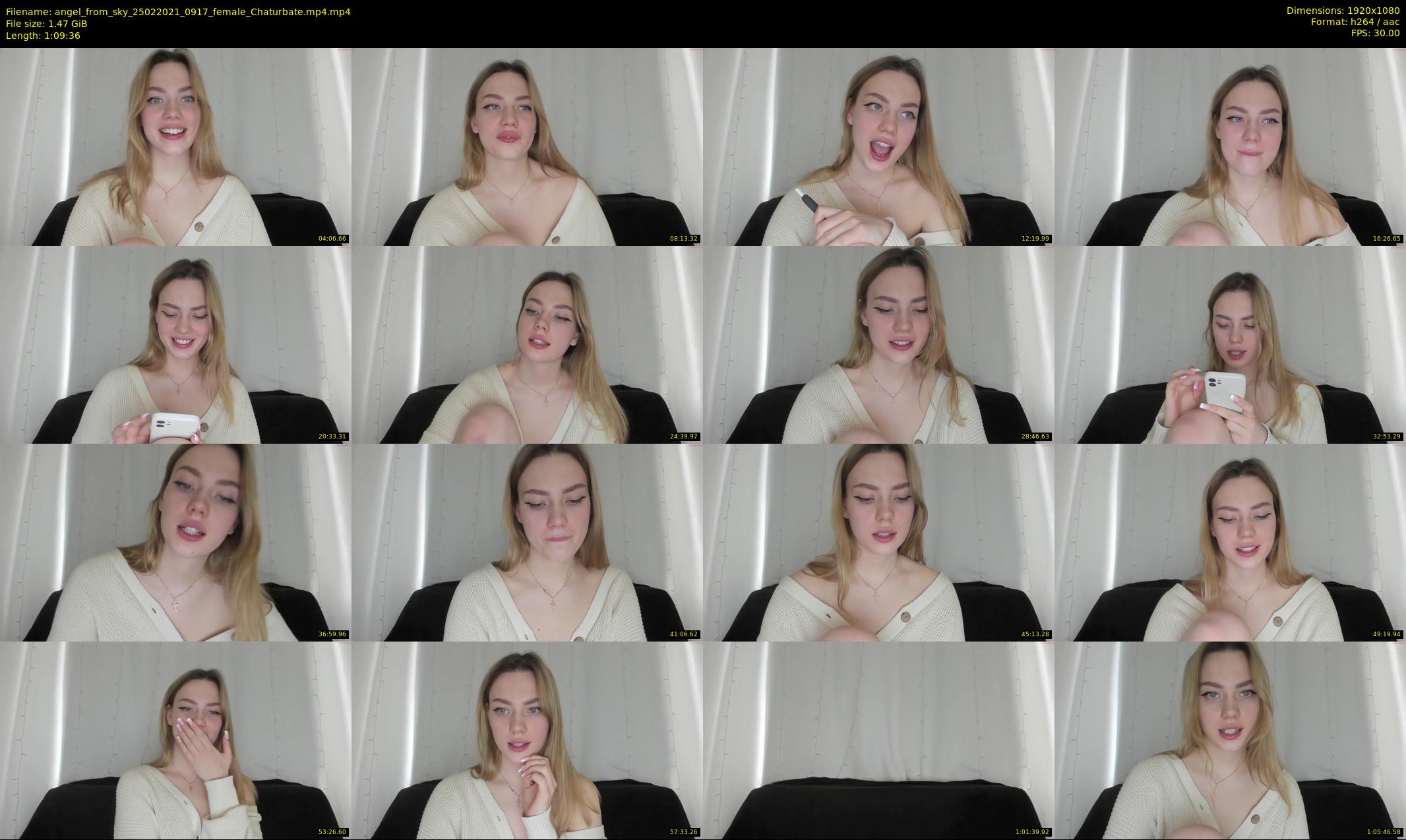 angel_from_sky — 70 minute Chaturbate female cam show recording, 1080p, Feb 25, 2021
