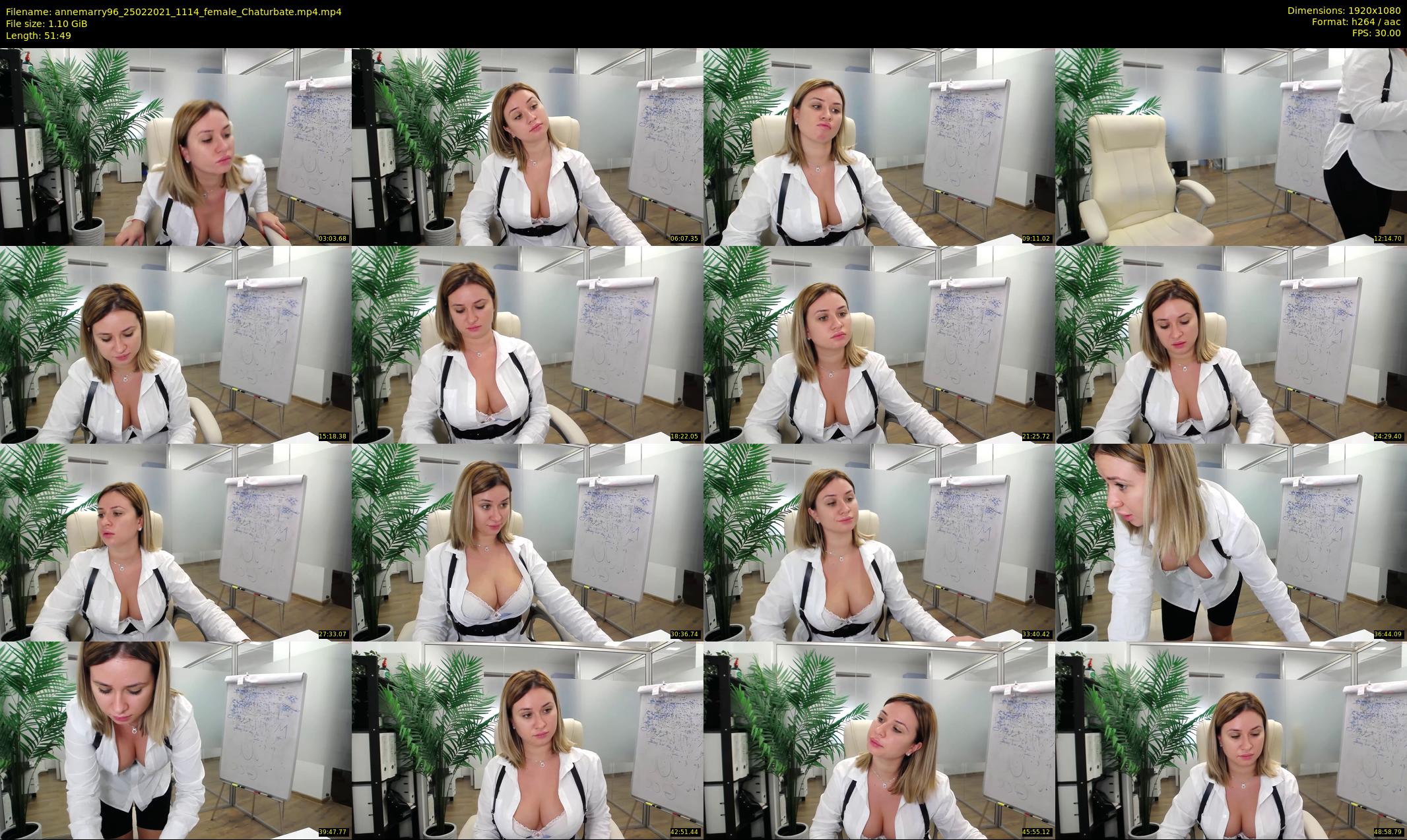 annemarry96 — 52 minute Chaturbate female cam show recording, 1080p, Feb 25, 2021