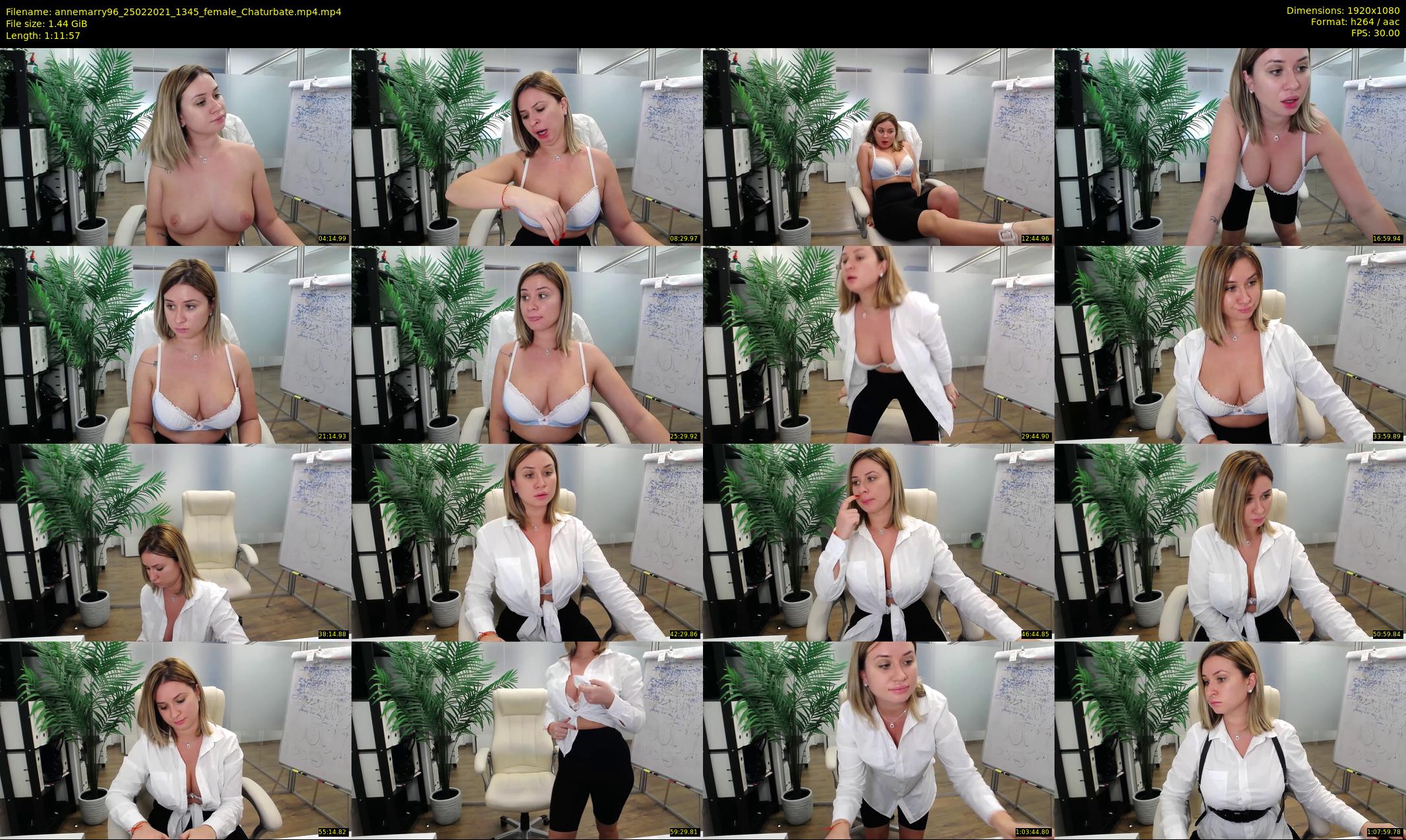 annemarry96 — 72 minute Chaturbate female cam show recording, 1080p, Feb 25, 2021