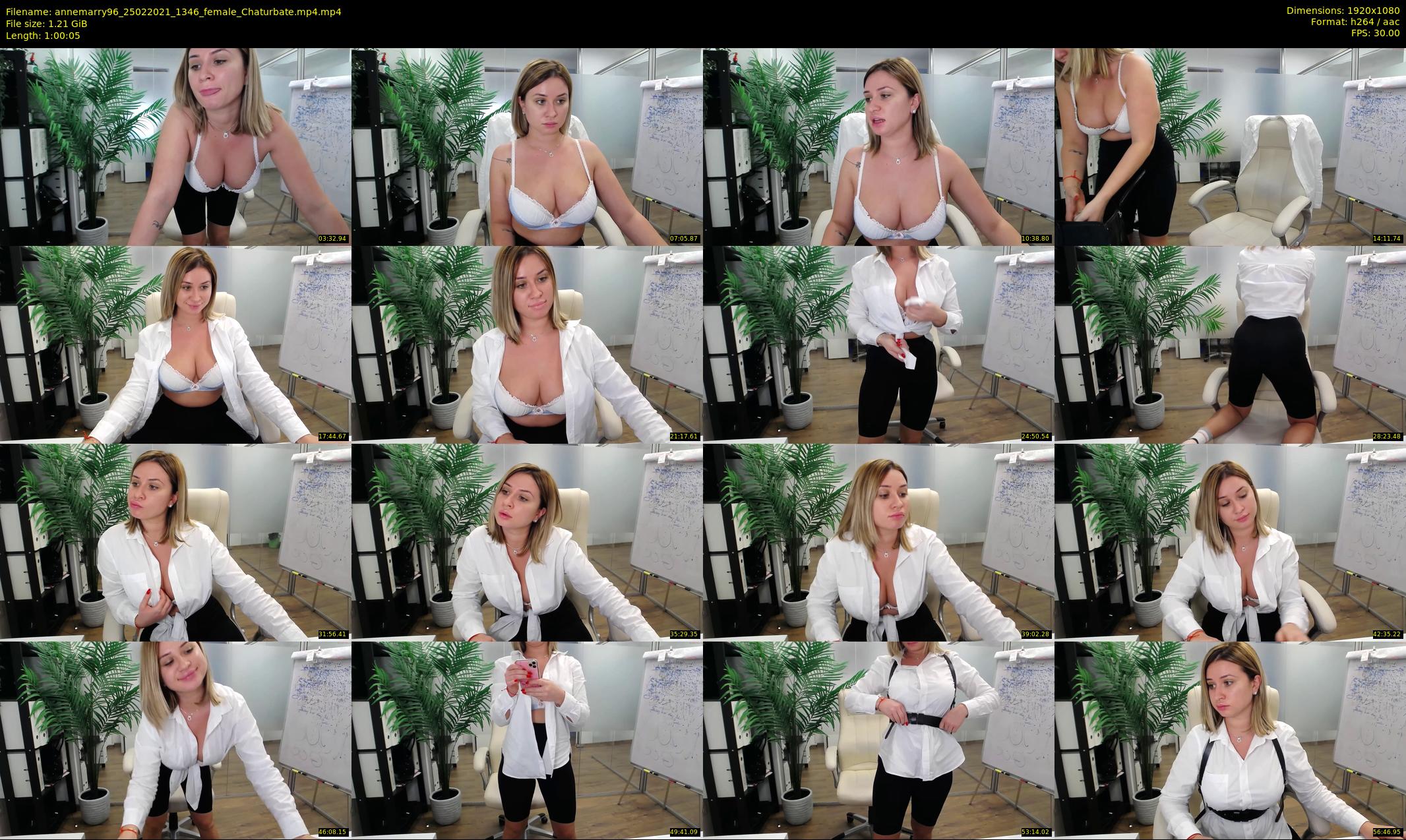 annemarry96 — 61 minute Chaturbate female cam show recording, 1080p, Feb 25, 2021