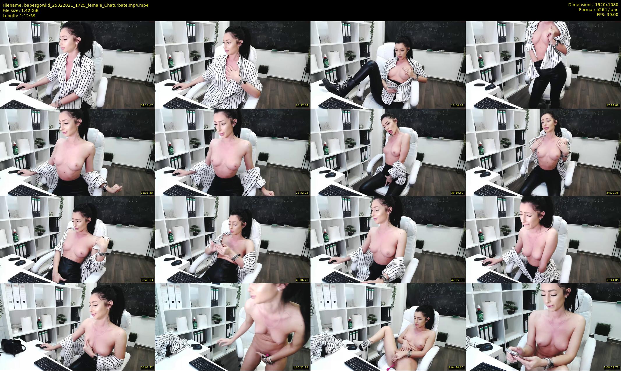 babesgowild — 73 minute Chaturbate couple cam show recording, 1080p, Feb 25, 2021