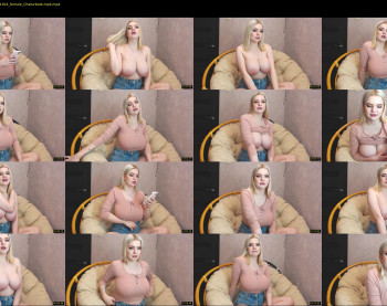 blondiebetsy — 40 minute Chaturbate female cam show recording, 1080p, Feb 25, 2021