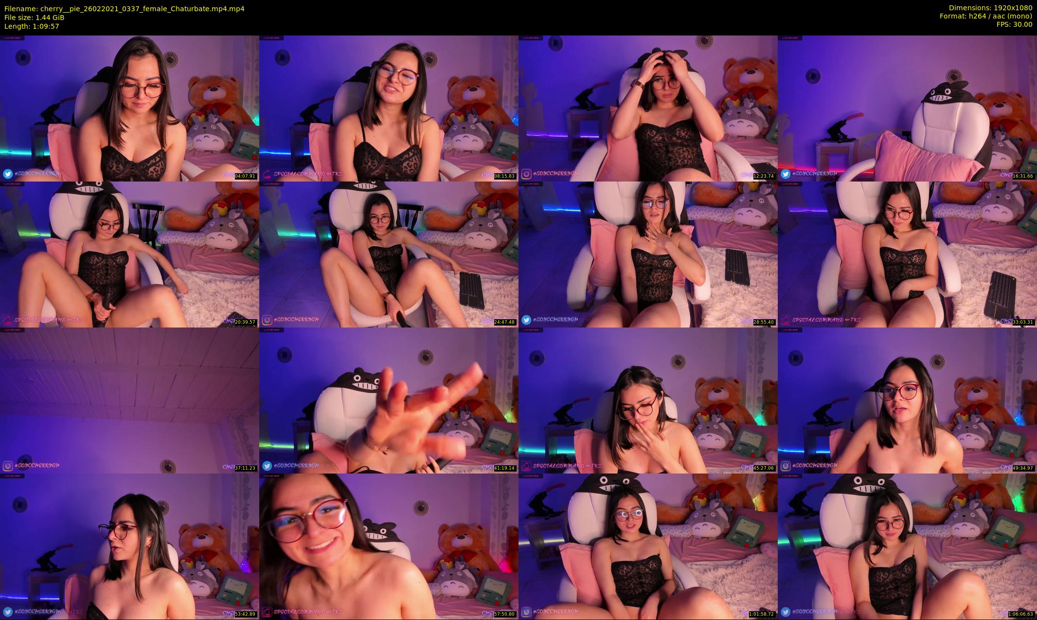 cherry__pie — 70 minute Chaturbate female cam show recording, 1080p, Feb 26, 2021