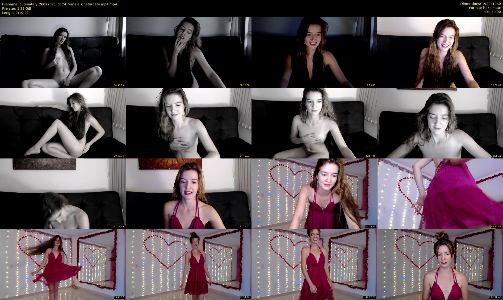 cutenataly — 71 minute Chaturbate female cam show recording, 1080p, Feb 26, 2021