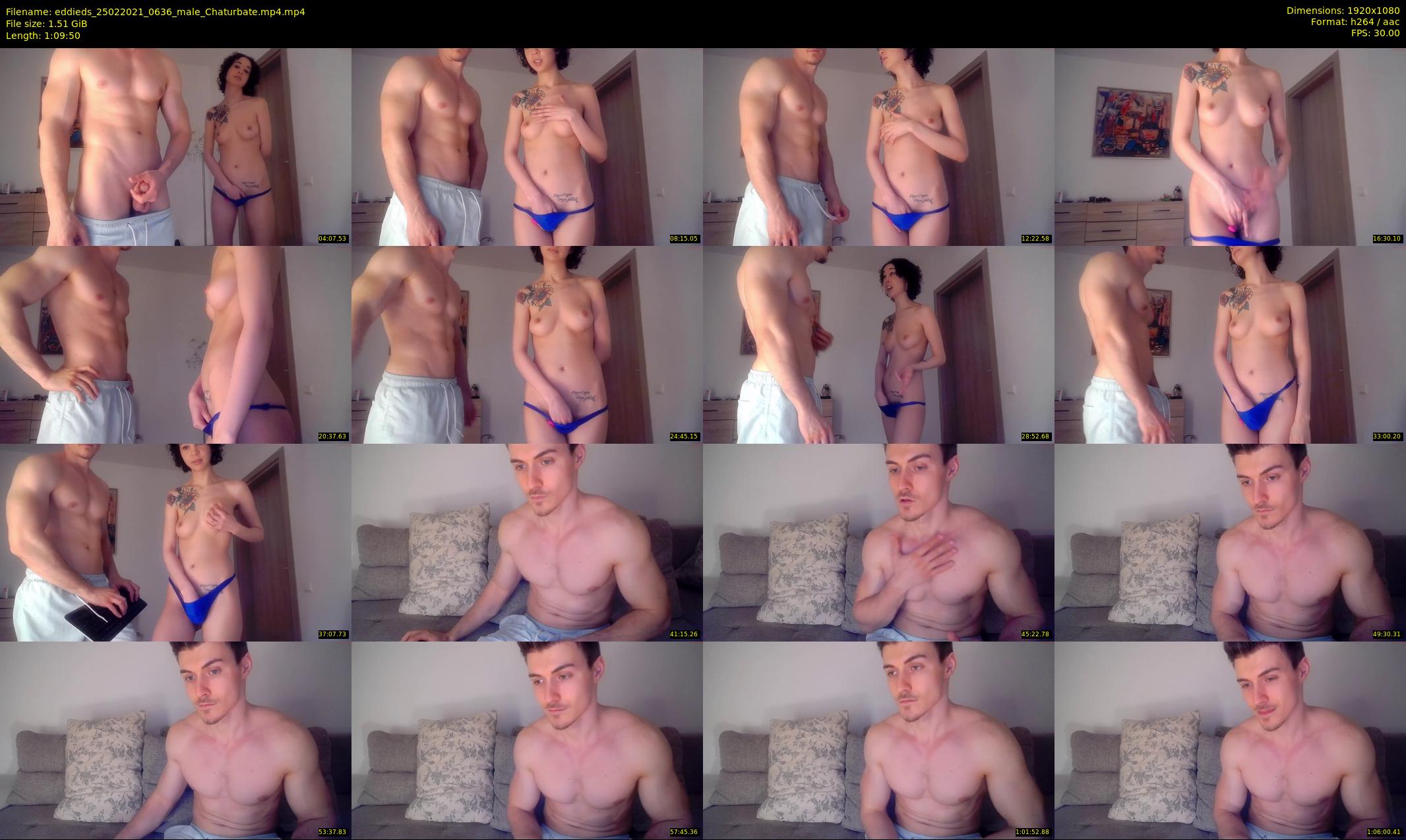 eddieds — 70 minute Chaturbate male cam show recording, 1080p, Feb 25, 2021