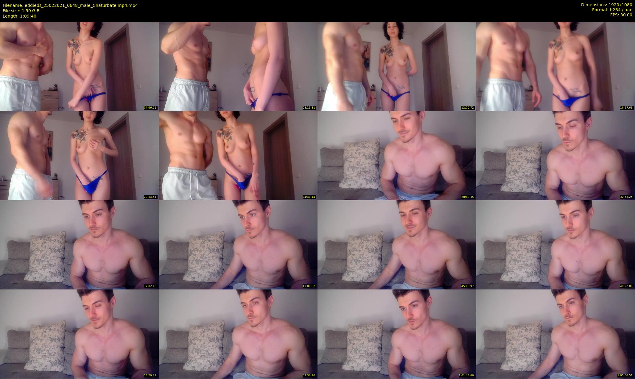 eddieds — 70 minute Chaturbate male cam show recording, 1080p, Feb 25, 2021
