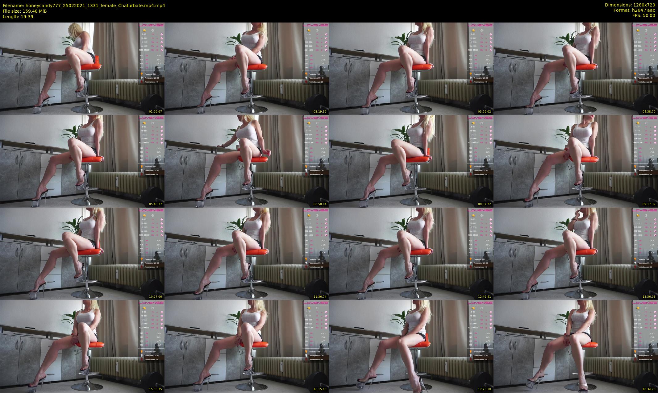 honeycandy777 — 20 minute Chaturbate couple cam show recording, 720p, Feb 25, 2021