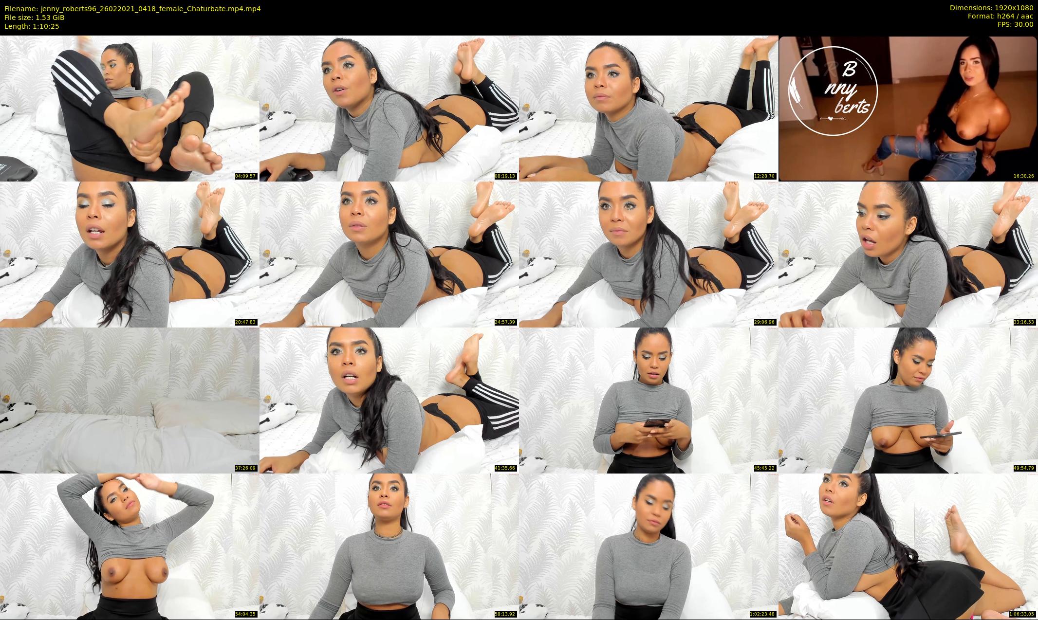 jenny_roberts96 — 71 minute Chaturbate female cam show recording, 1080p, Feb 26, 2021