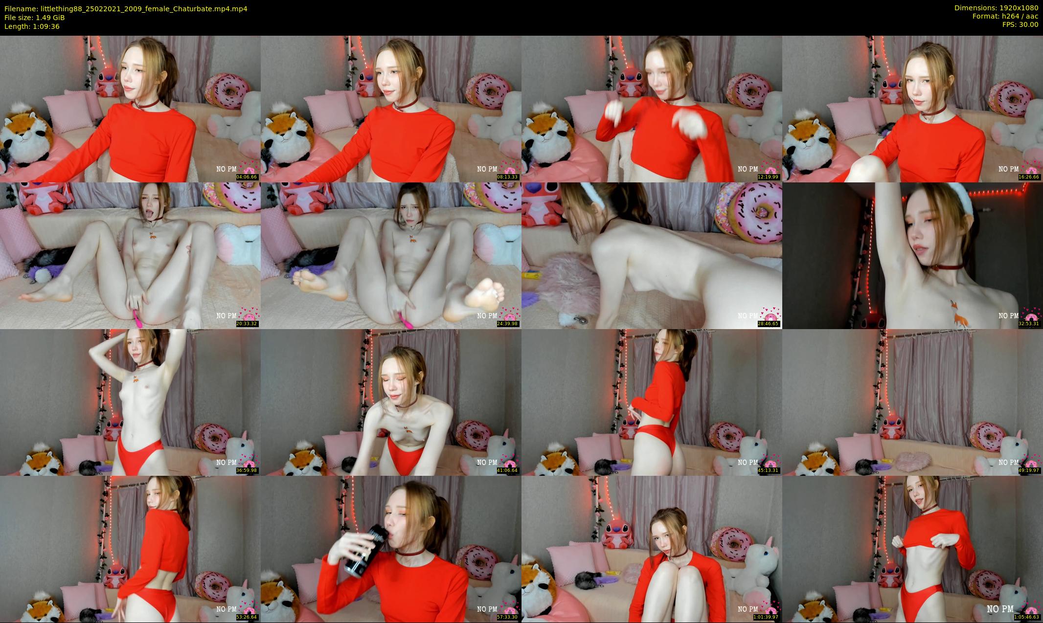 littlething88 — 70 minute Chaturbate female cam show recording, 1080p, Feb 25, 2021