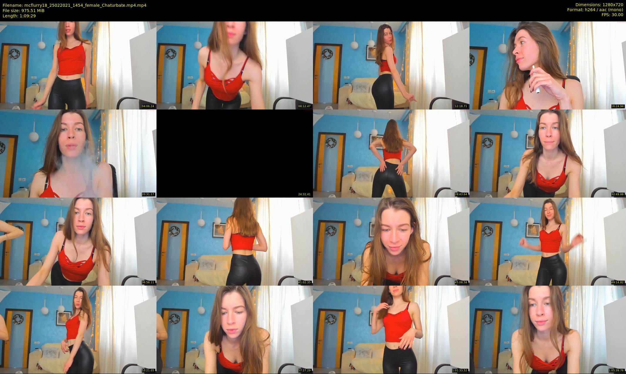 mcflurry18 — 70 minute Chaturbate female cam show recording, 720p, Feb 25, 2021